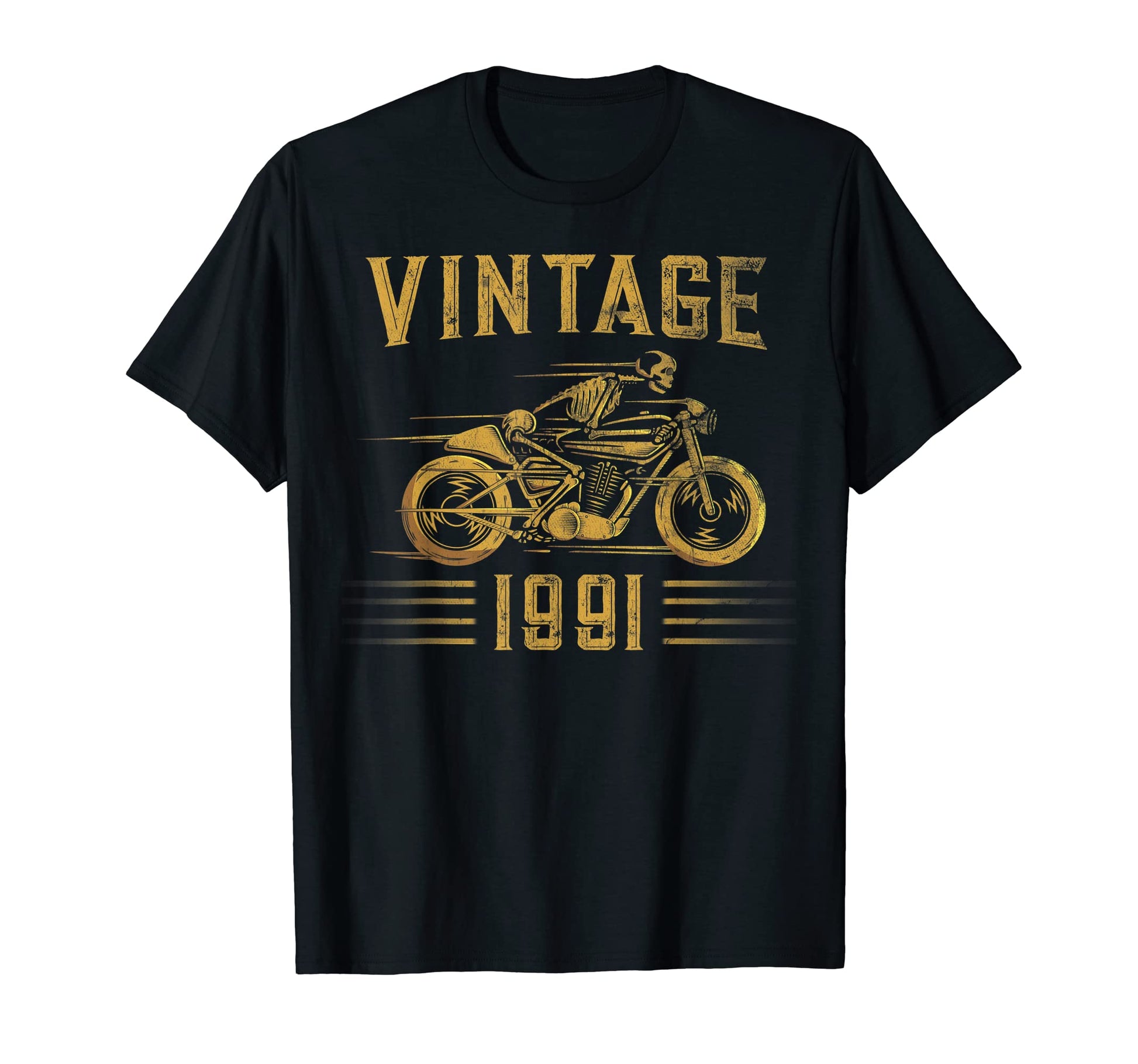 1991 Biker Motorcycle T-Shirt - Novelty Apparel Unisex - T-Shirt, Sweatshirt, Hoodie