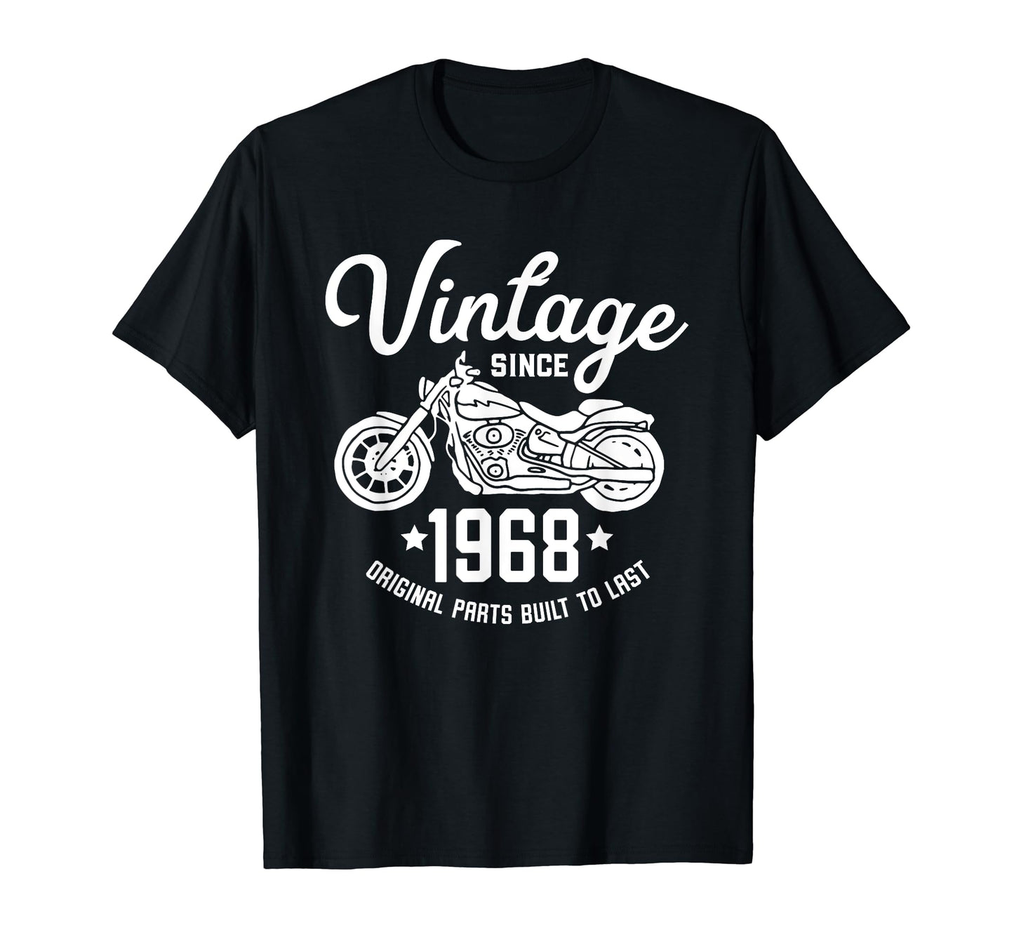 50Th Birthday Motorcycle 1968 Rider T-Shirt - Minimalist Print Unisex - T-Shirt, Sweatshirt, Hoodie