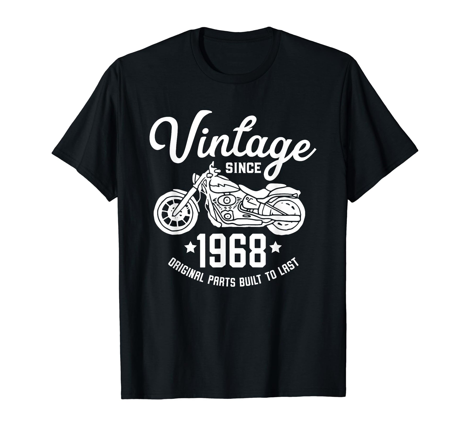 50Th Birthday Motorcycle 1968 Rider T-Shirt - Minimalist Print Unisex - T-Shirt, Sweatshirt, Hoodie