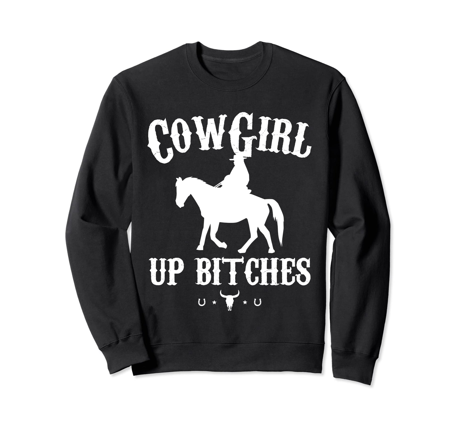 Western Cowgirl Yeehaw Hippie Boho Sweatshirt - Novelty Apparel for Adults - T-Shirt, Sweatshirt, Hoodie