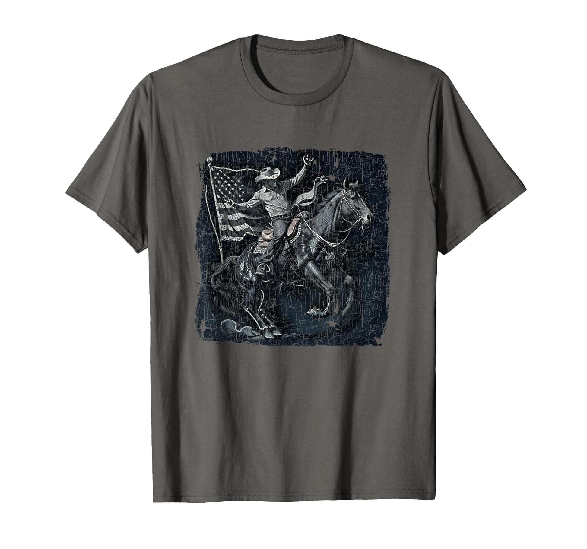 Rodeo Cowboy Western Artwork T-Shirt - Aesthetic Graphic Men Women - T-Shirt, Sweatshirt, Hoodie