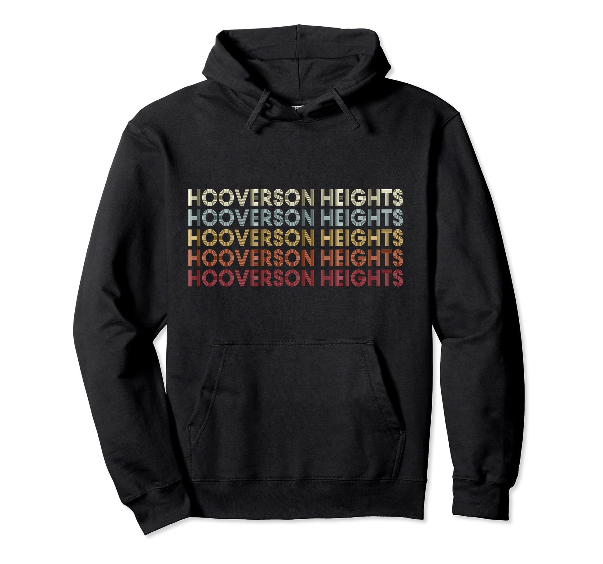 Hooverson Heights West Virginia Hoodie - Streetwear Style Men Women - T-Shirt, Sweatshirt, Hoodie
