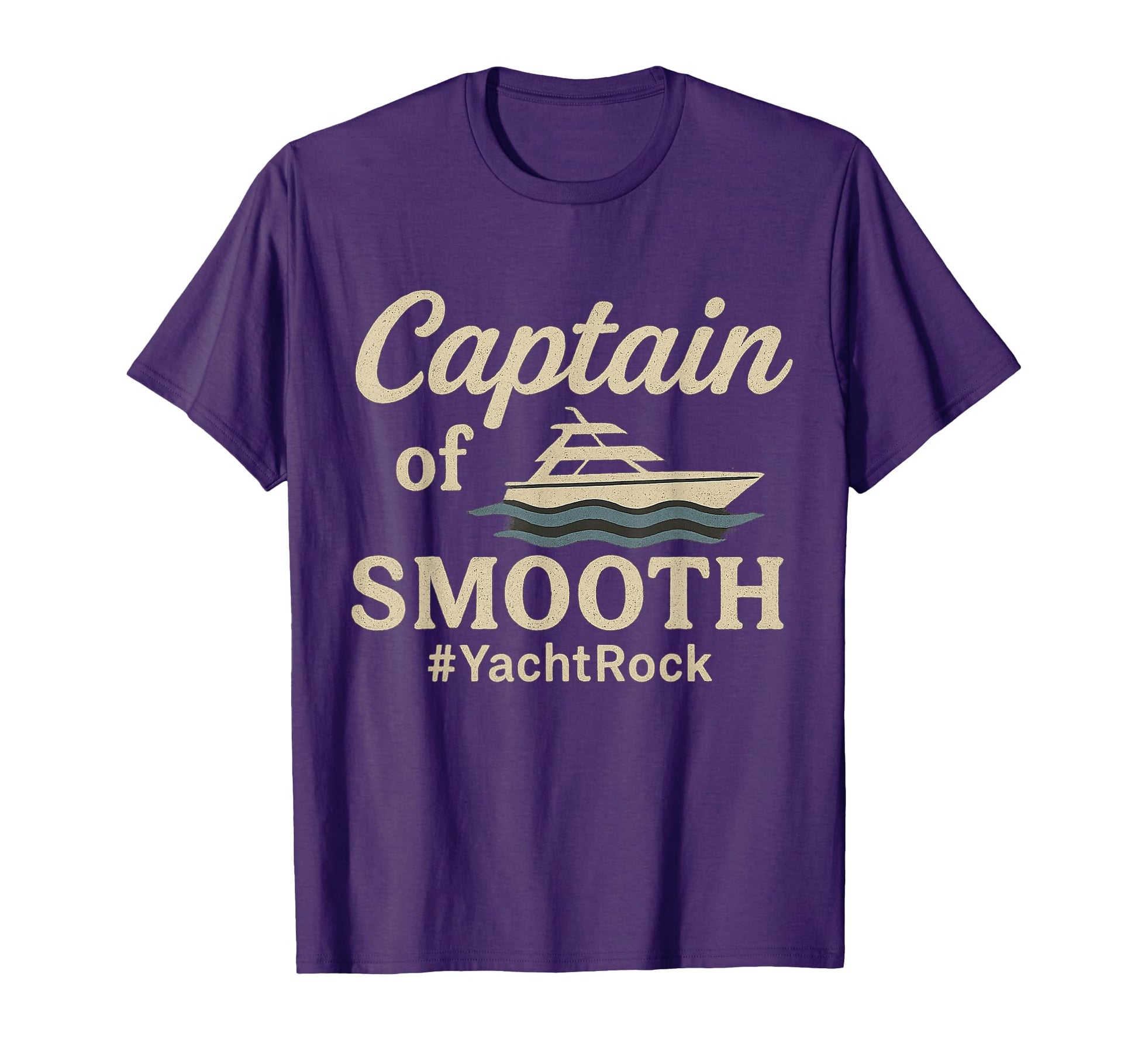 Yacht Rock Captain Smooth Soft Rock T-Shirt - Trendy Graphic for Adults - T-Shirt, Sweatshirt, Hoodie