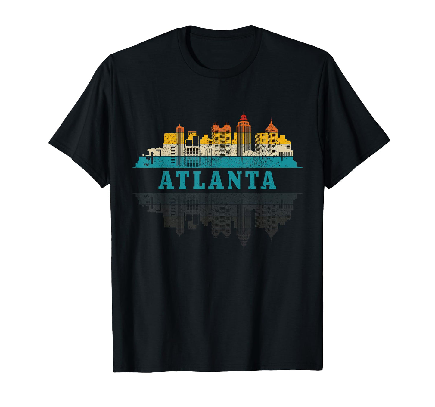 Atlanta Skyline Georgia Atl Pride T-Shirt - Trendy Graphic Men Women - T-Shirt, Sweatshirt, Hoodie