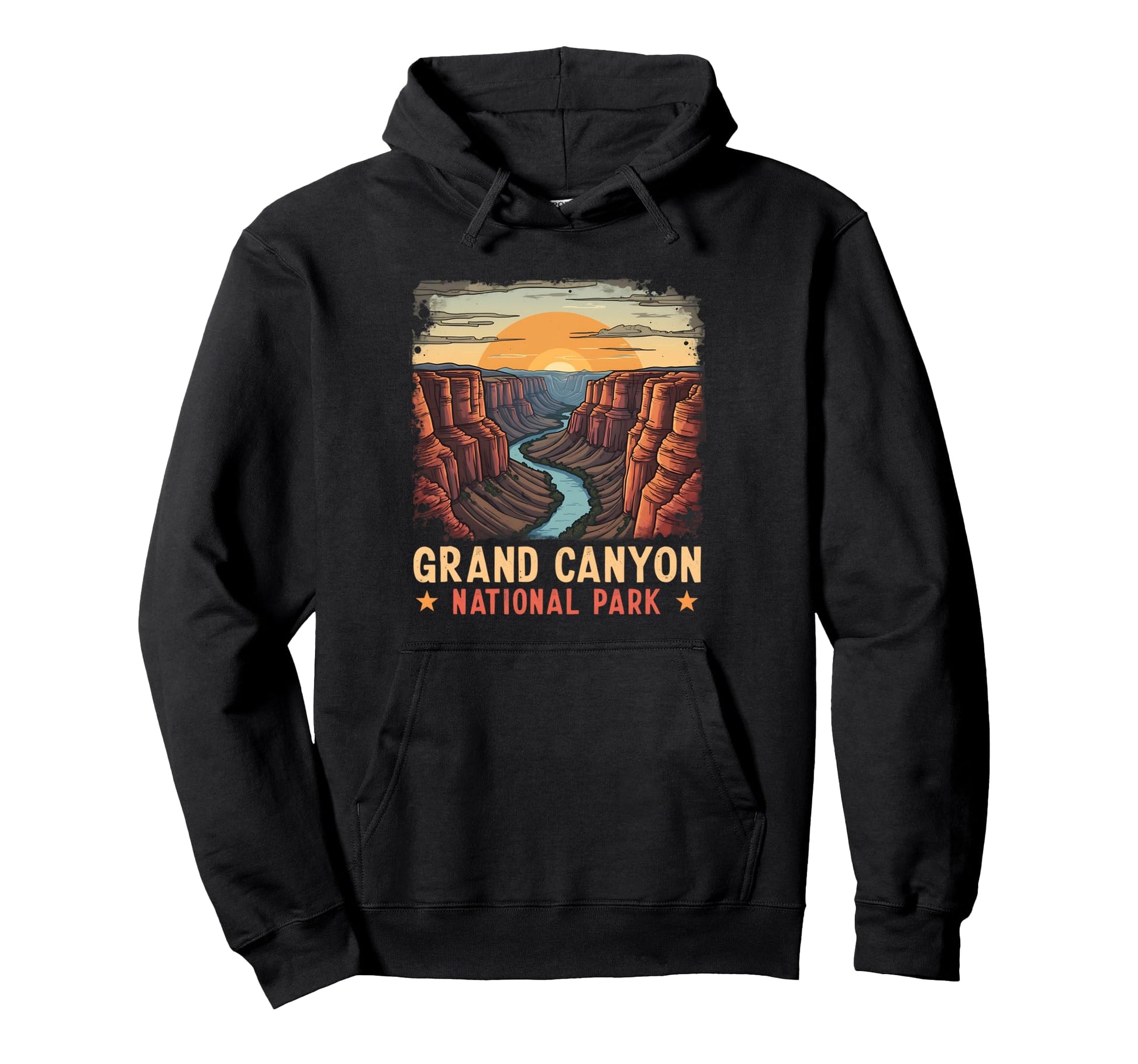 Grand Canyon Hiking Arizona Hoodie - Minimalist Print Unisex - T-Shirt, Sweatshirt, Hoodie
