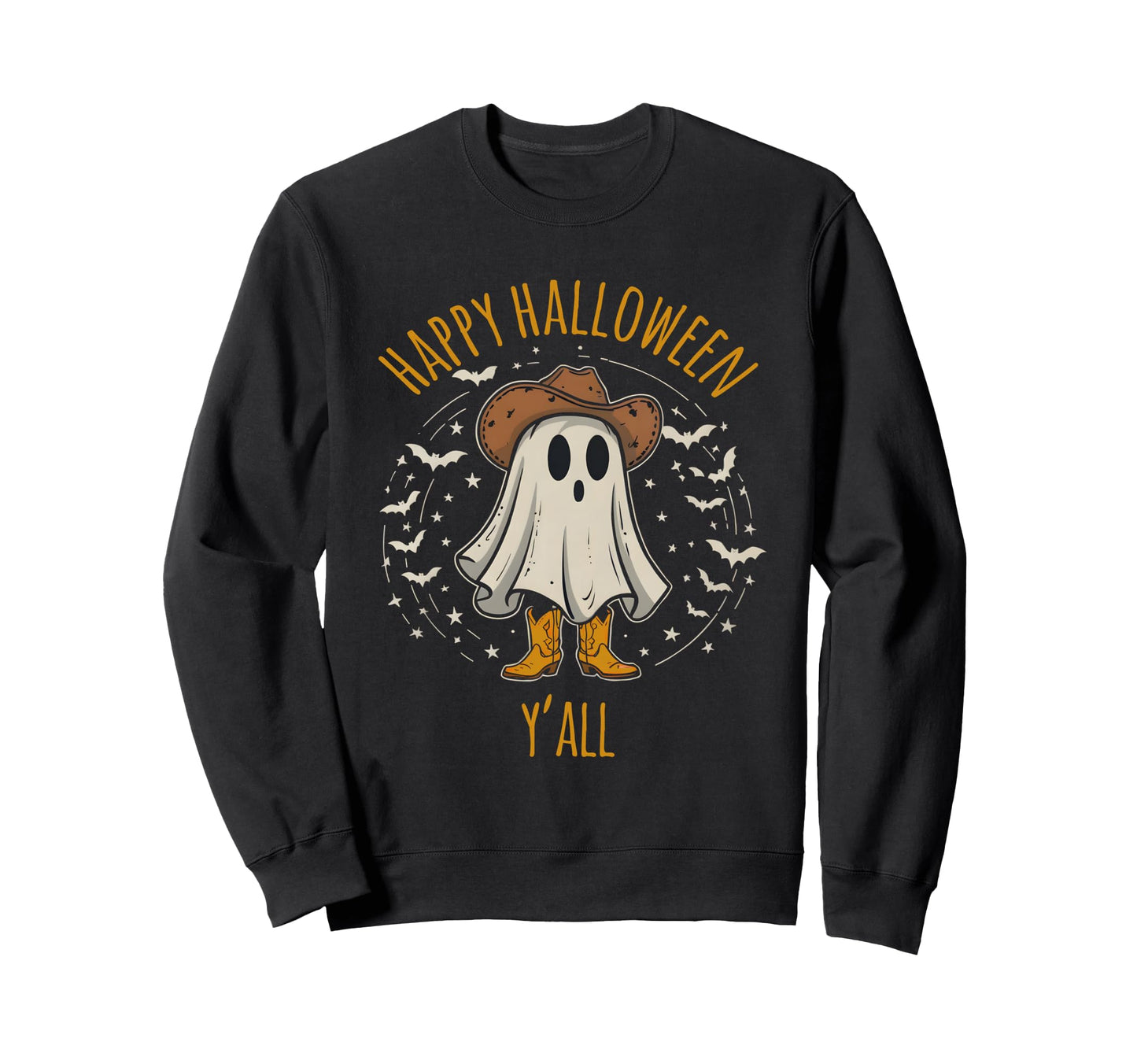 Western Country Southern Ghost Sweatshirt - Aesthetic Graphic for Adults - T-Shirt, Sweatshirt, Hoodie