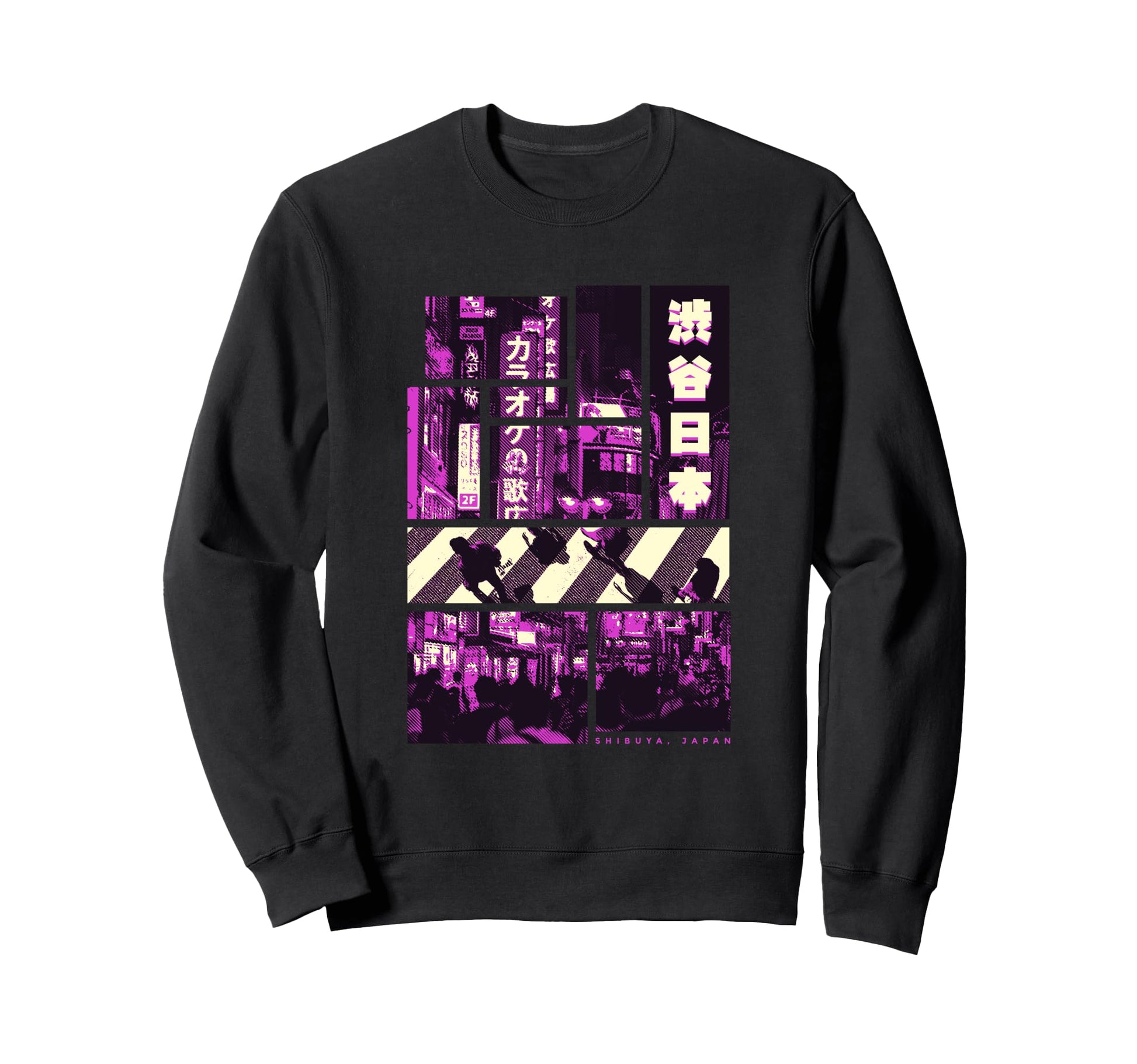 Aesthetic Vaporwave Japan 90S Tokyo Sweatshirt - Graphic Print Men Women - T-Shirt, Sweatshirt, Hoodie