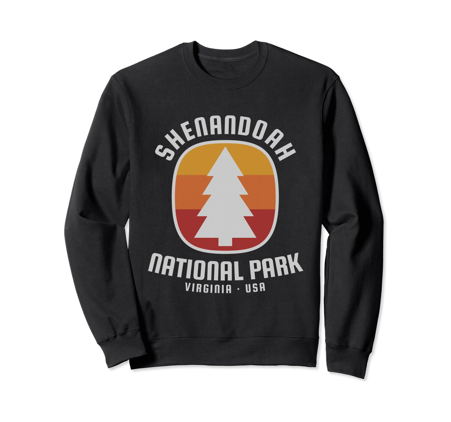 Shenandoah National Park Sweatshirt - Minimalist Print for Adults - T-Shirt, Sweatshirt, Hoodie