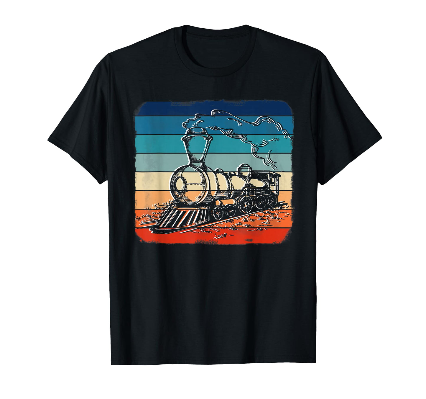 Colors Train Trainspotter T-Shirt - Custom Art Print Unisex - T-Shirt, Sweatshirt, Hoodie