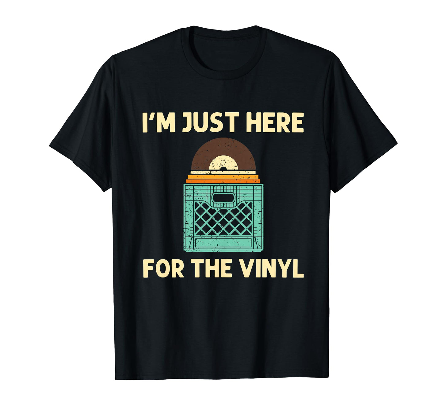 Vinyl Dj Vinyl Record Lovers Music T-Shirt - Fun Novelty Design for Adults - T-Shirt, Sweatshirt, Hoodie