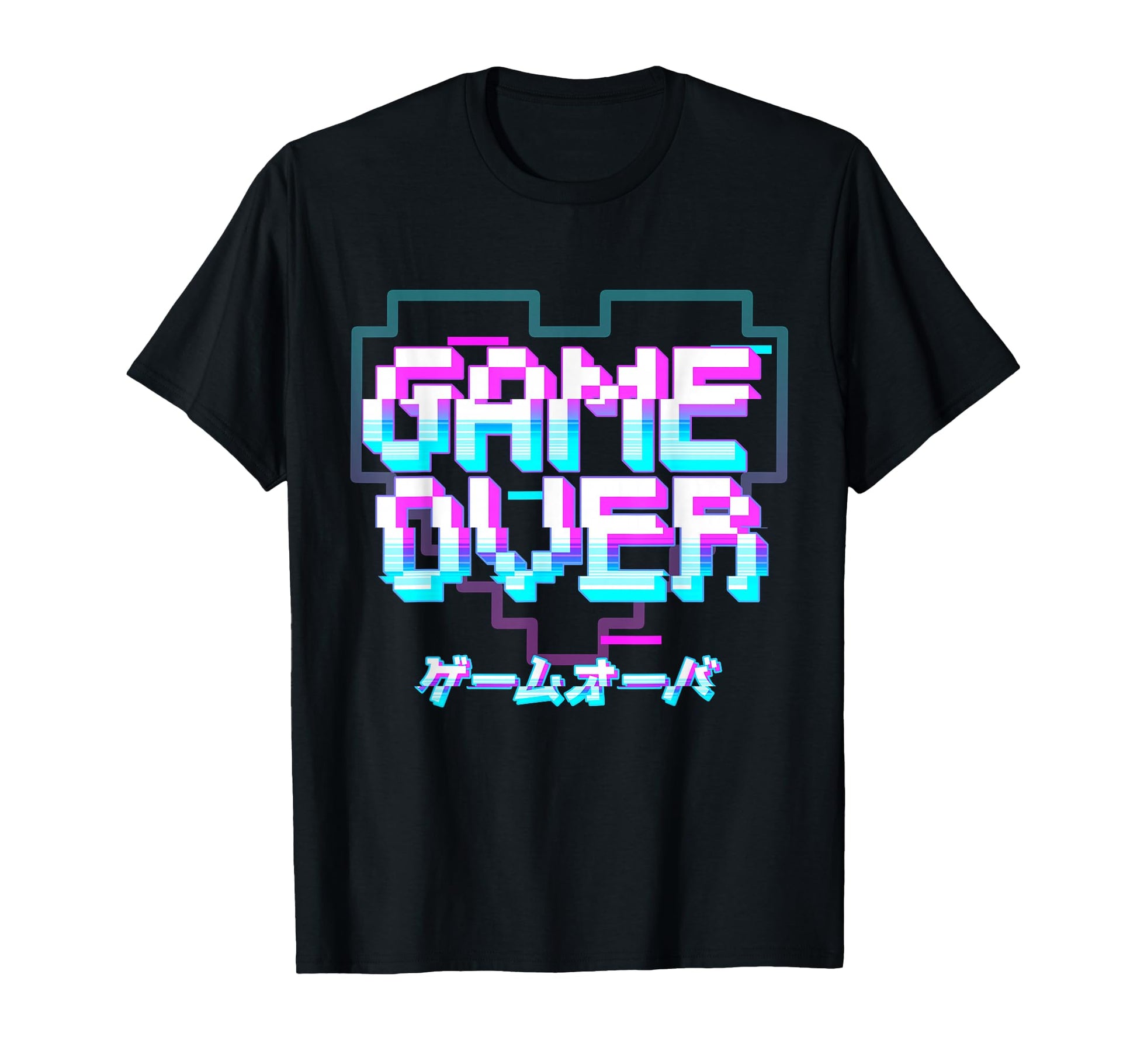 Game Over Yami Kawaii Pastel Goth T-Shirt - Aesthetic Graphic Men Women - T-Shirt, Sweatshirt, Hoodie