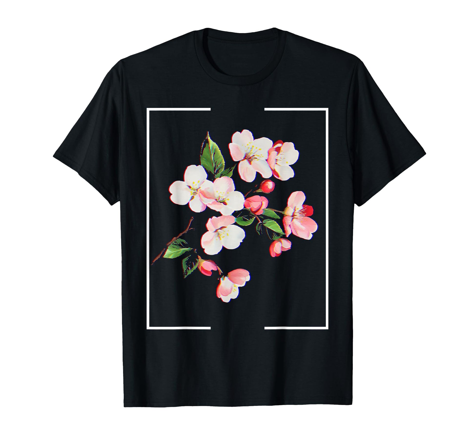 Cherry Blossom Japanese Aesthetic T-Shirt - Aesthetic Graphic for Adults - T-Shirt, Sweatshirt, Hoodie