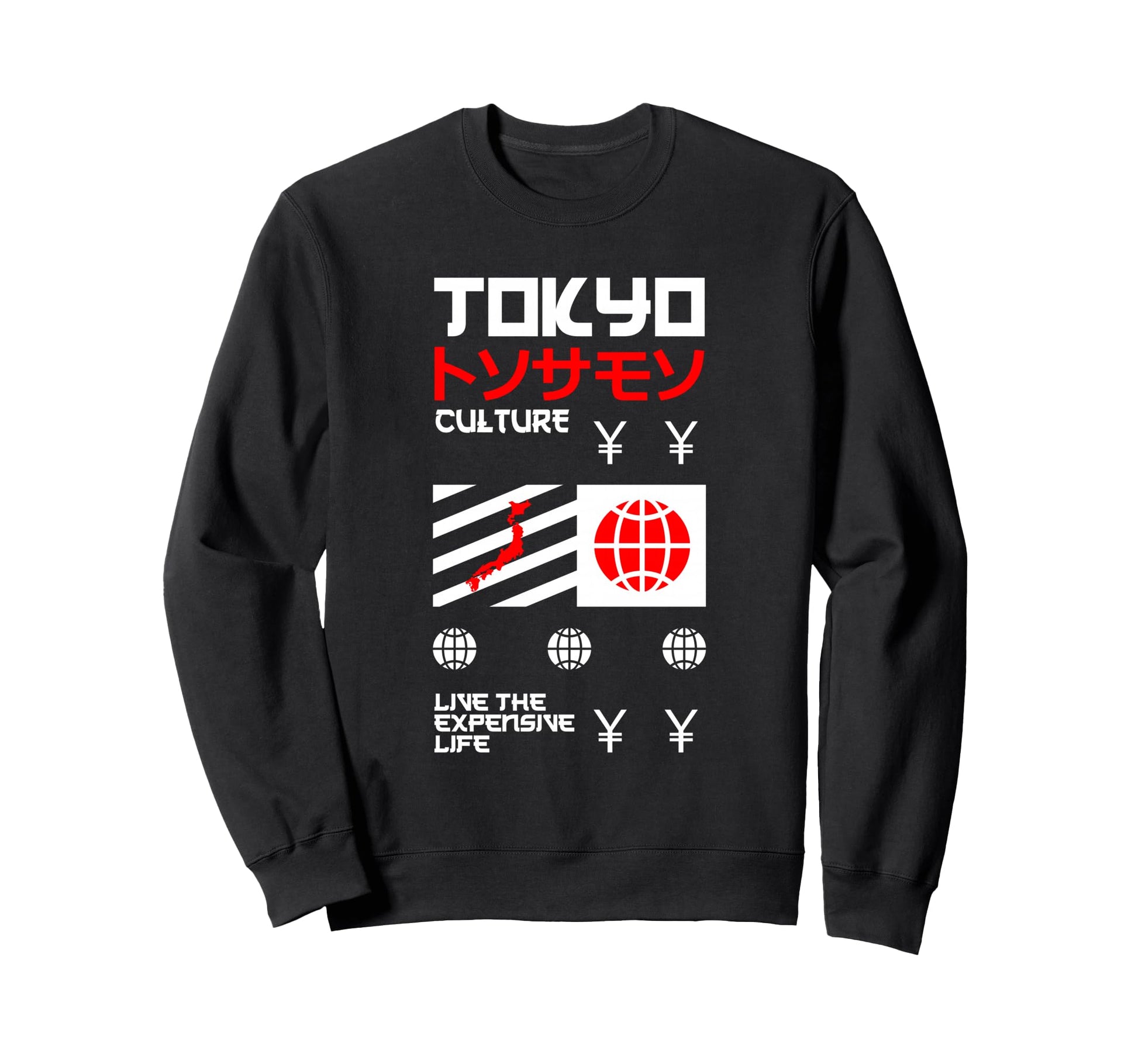 Tokyo Culture Japan Anime Aesthetic Sweatshirt - Custom Art Print Unisex - T-Shirt, Sweatshirt, Hoodie