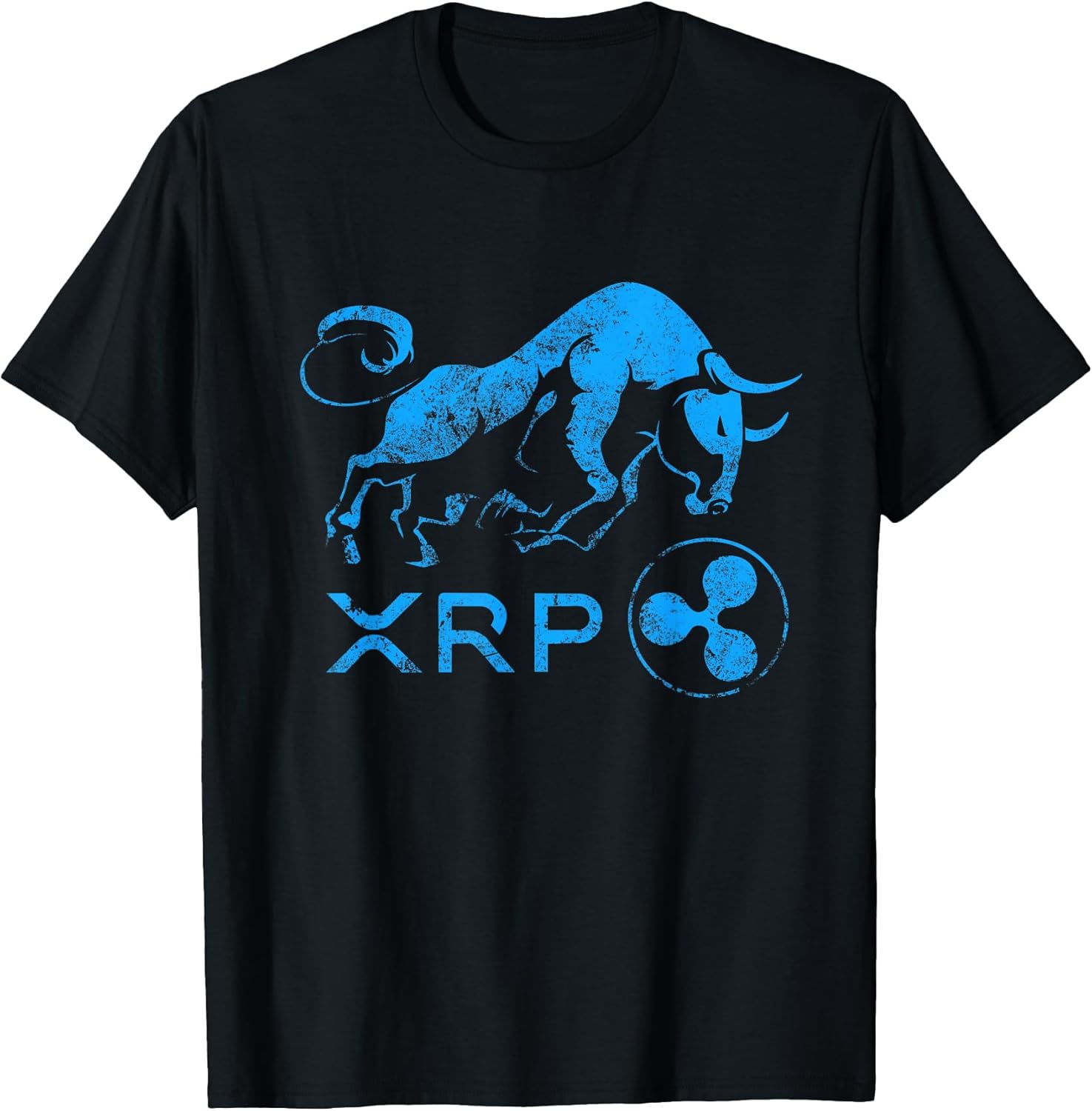 Cryptocurrency Ripple Blockchain XRP Token - Adult & Kids T-Shirts, Sweatshirts & Hoodies apparel design preview 1