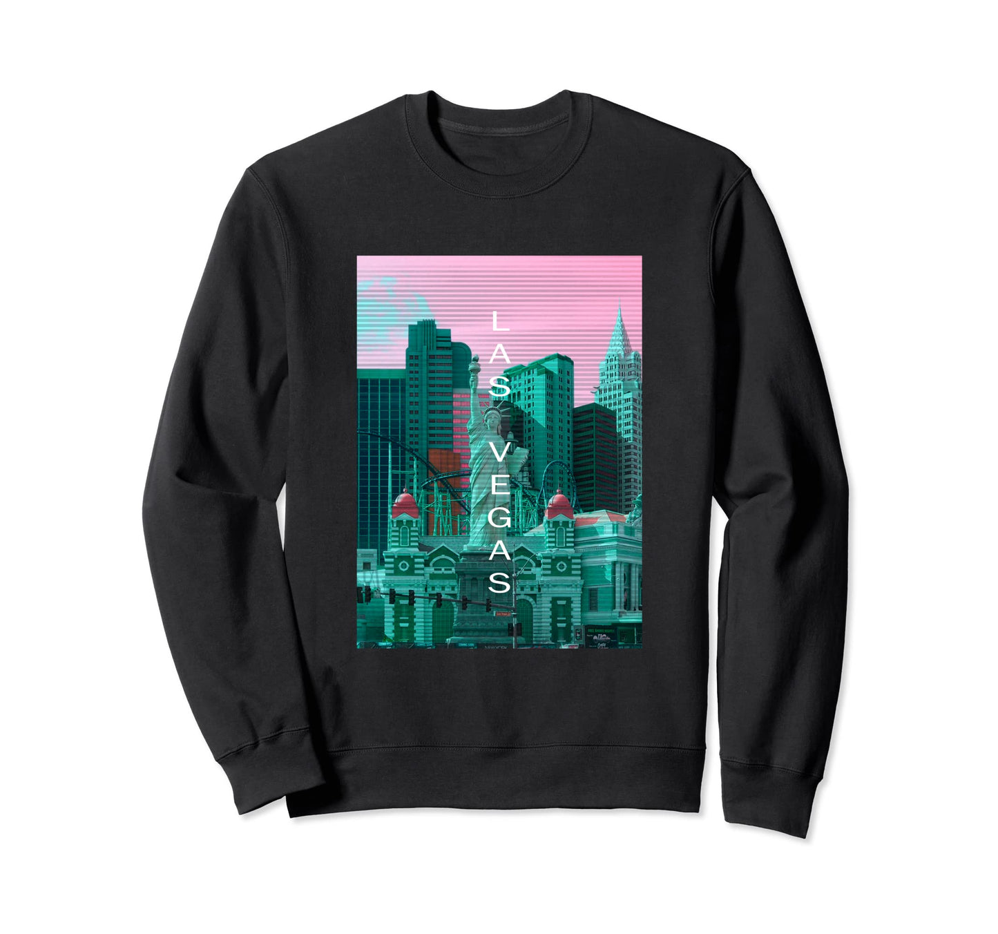 Nevada Vaporwave Aesthetic Sweatshirt - Fun Novelty Design for Adults - T-Shirt, Sweatshirt, Hoodie