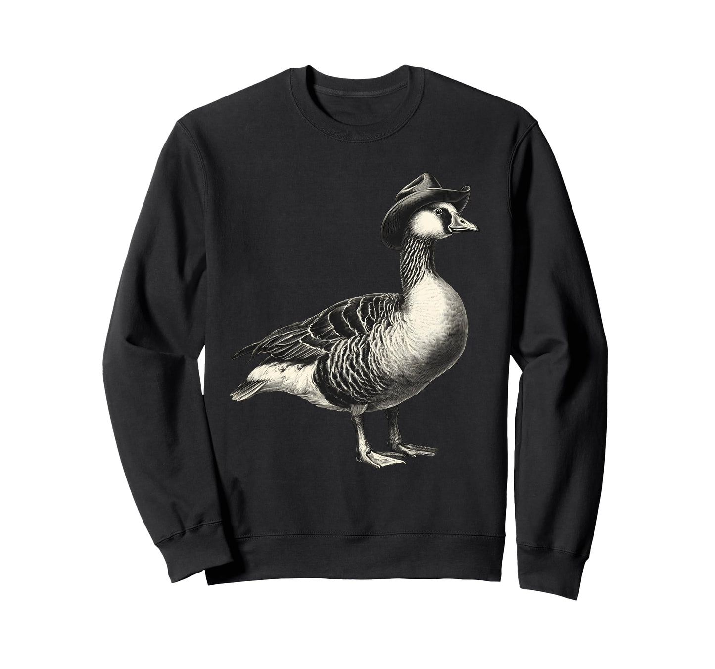 Goose Cowboy Rodeo Cowgirl Western Sweatshirt - Trendy Graphic for Adults - T-Shirt, Sweatshirt, Hoodie
