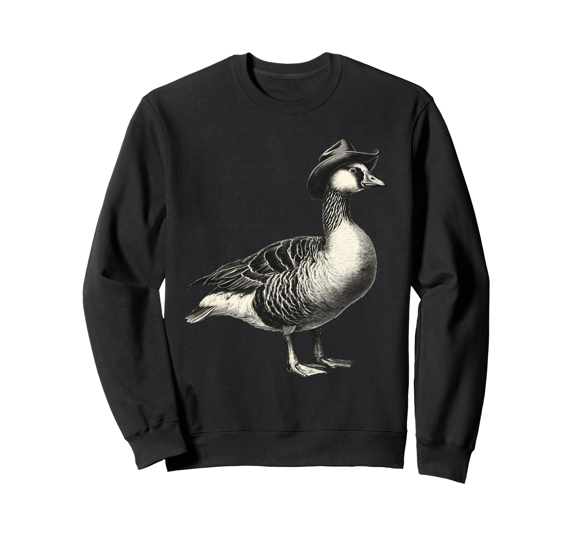 Goose Cowboy Rodeo Cowgirl Western Sweatshirt - Trendy Graphic for Adults - T-Shirt, Sweatshirt, Hoodie