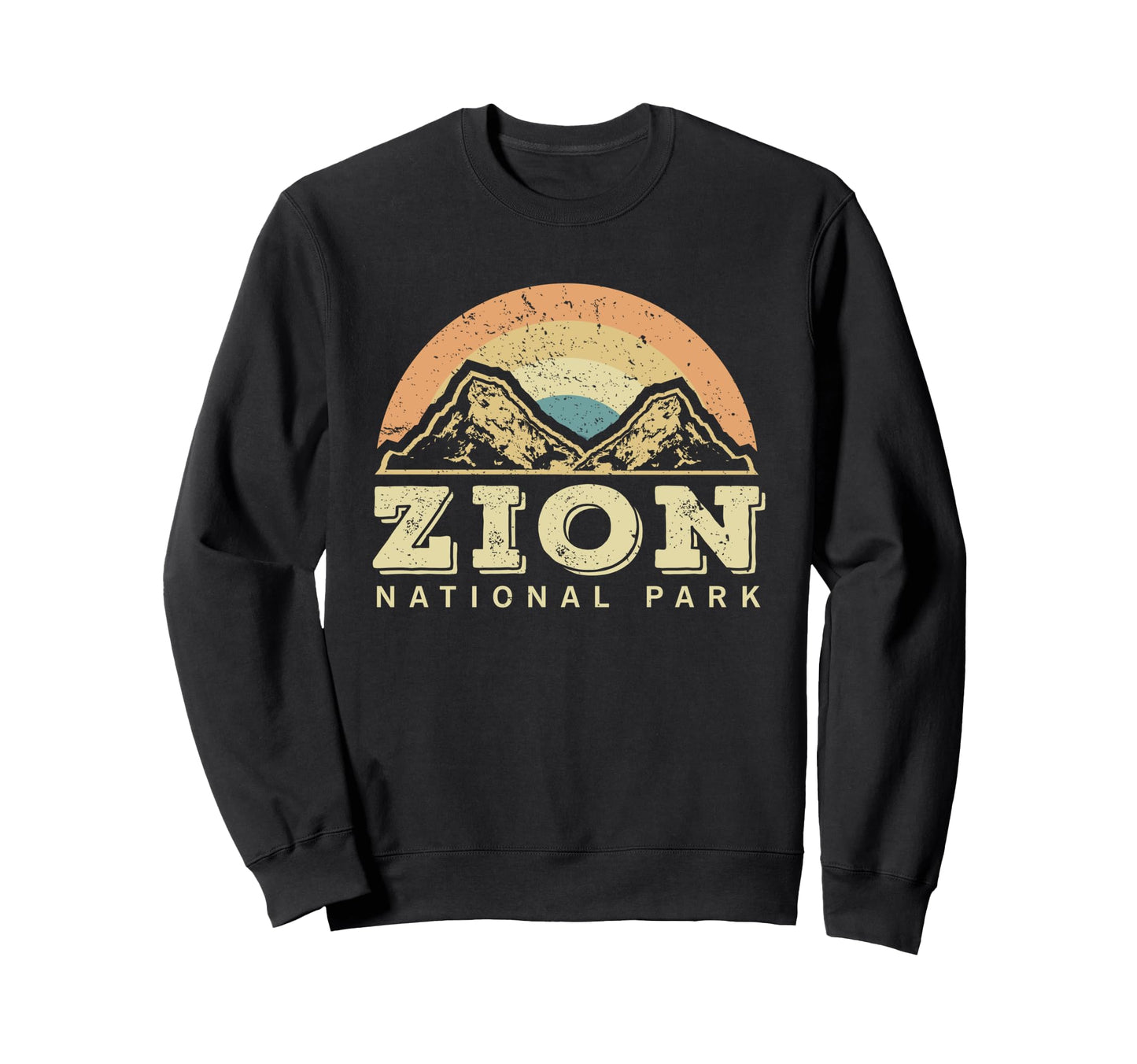 Zion National Park Outdoor Travel Sweatshirt - Unique Graphic for Adults - T-Shirt, Sweatshirt, Hoodie