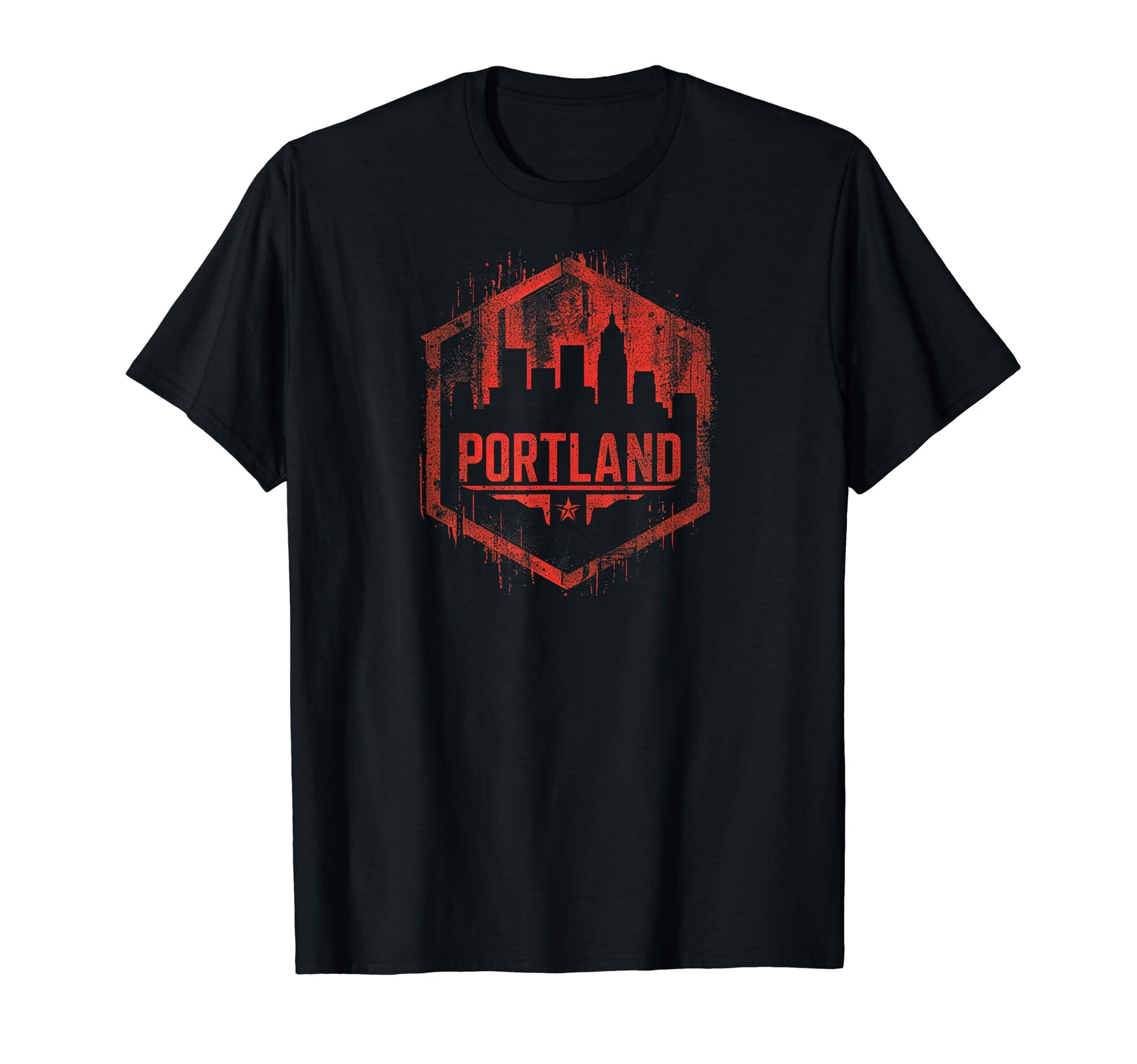 Portland Grit 90S Grunge Urbandecay Mens T-Shirt - Graphic Print Men Women - T-Shirt, Sweatshirt, Hoodie