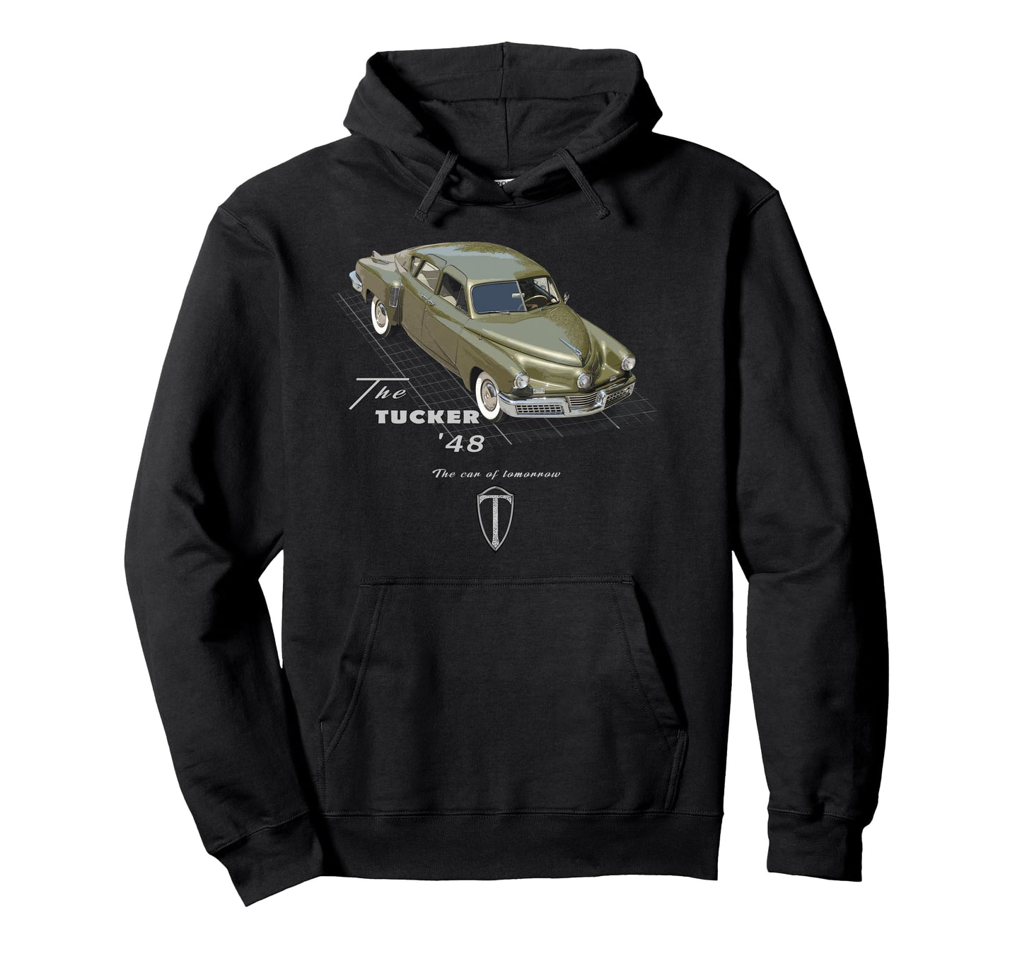 Tucker 48 American Car Legend Hoodie - Streetwear Style Unisex - T-Shirt, Sweatshirt, Hoodie