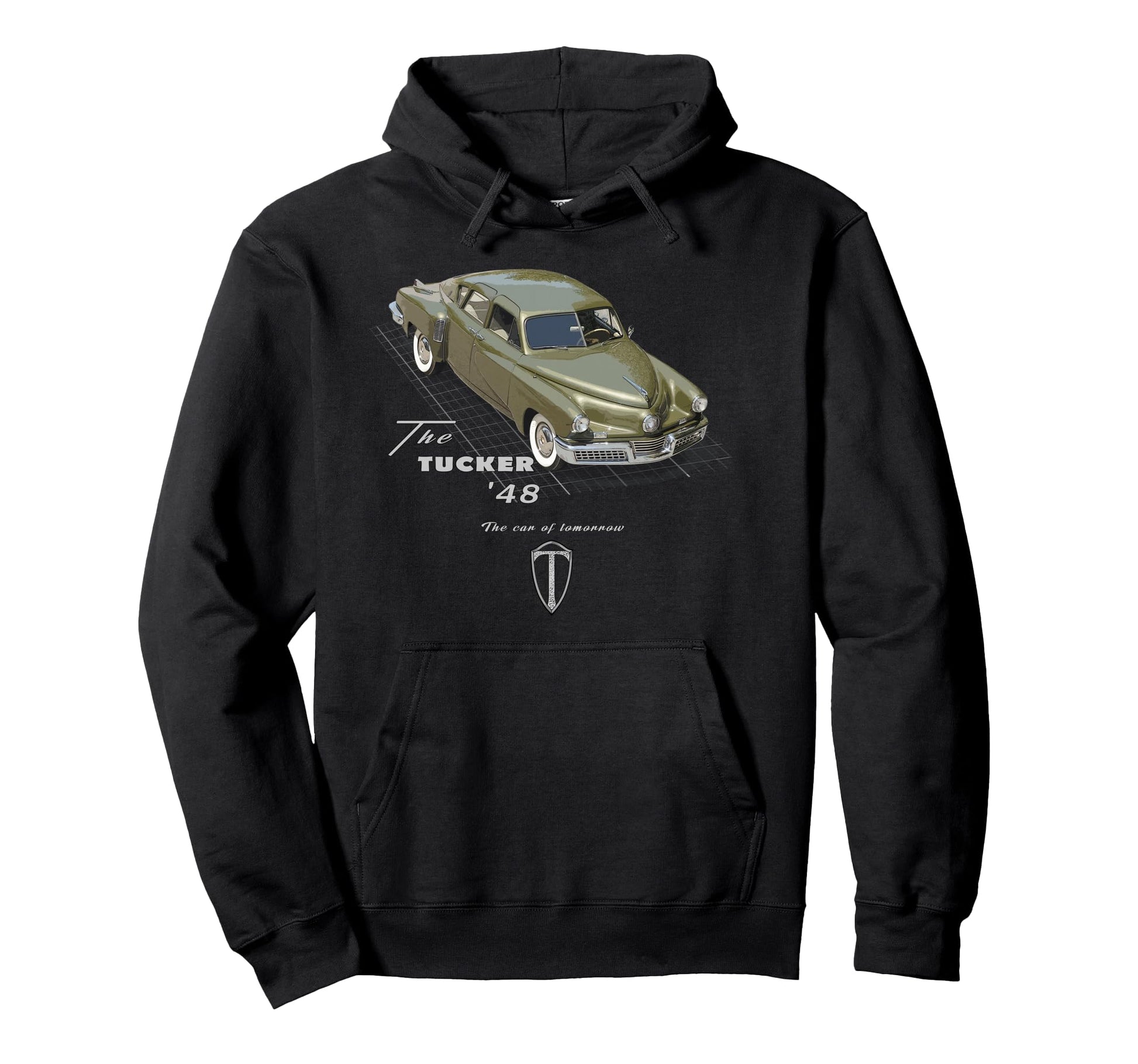 Tucker 48 American Car Legend Hoodie - Streetwear Style Unisex - T-Shirt, Sweatshirt, Hoodie