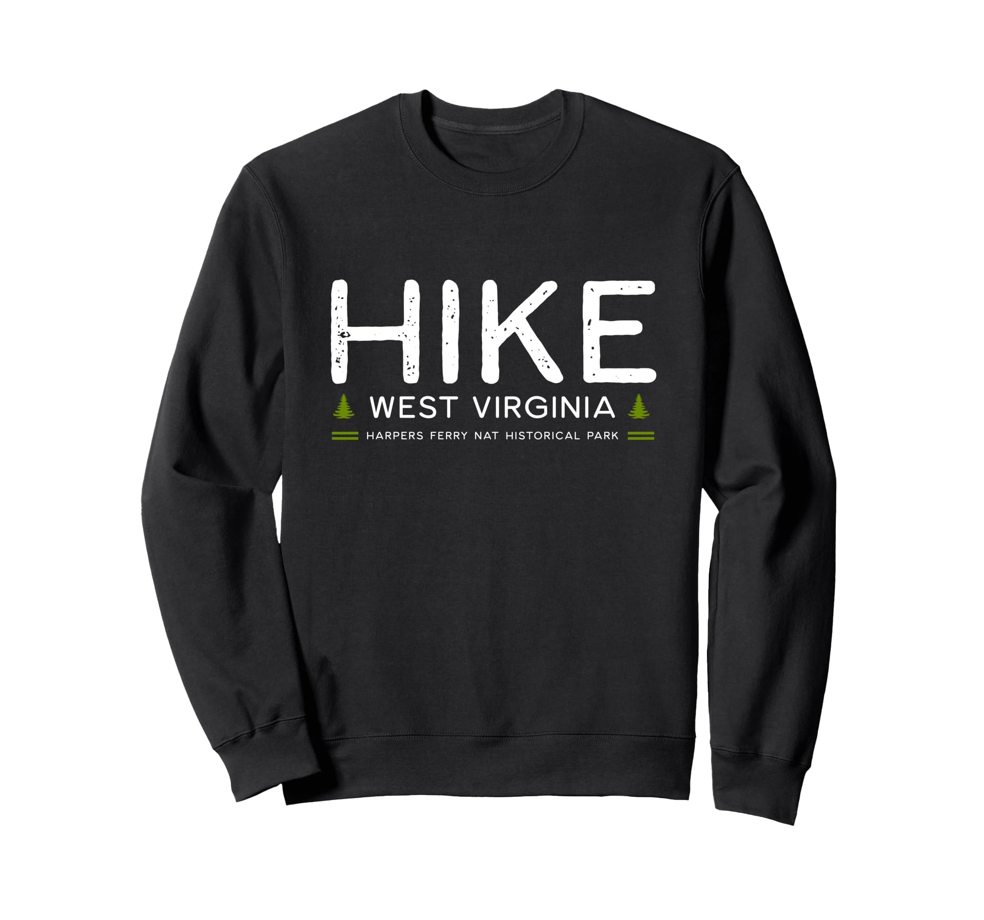West Virginia Harpers Ferry Hike Sweatshirt - Aesthetic Graphic for Adults - T-Shirt, Sweatshirt, Hoodie