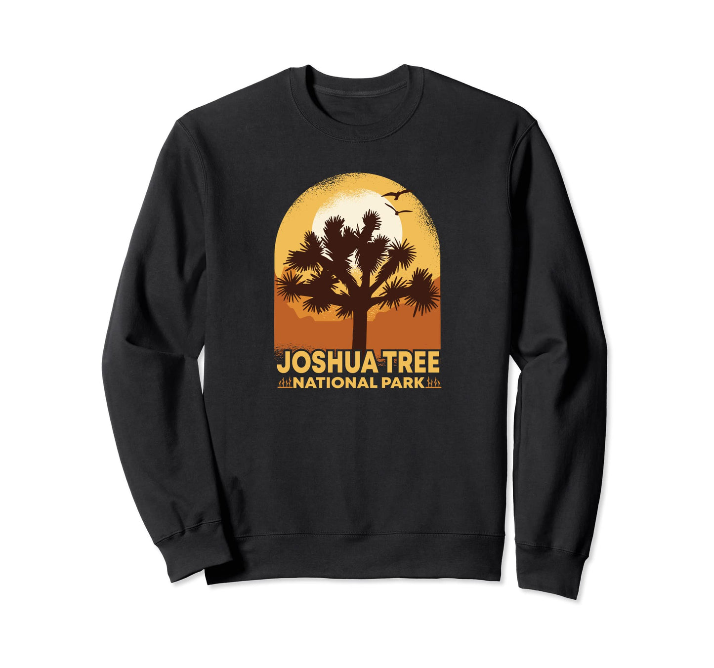 Joshua Tree National Park Sunset Sweatshirt - Aesthetic Graphic Unisex - T-Shirt, Sweatshirt, Hoodie