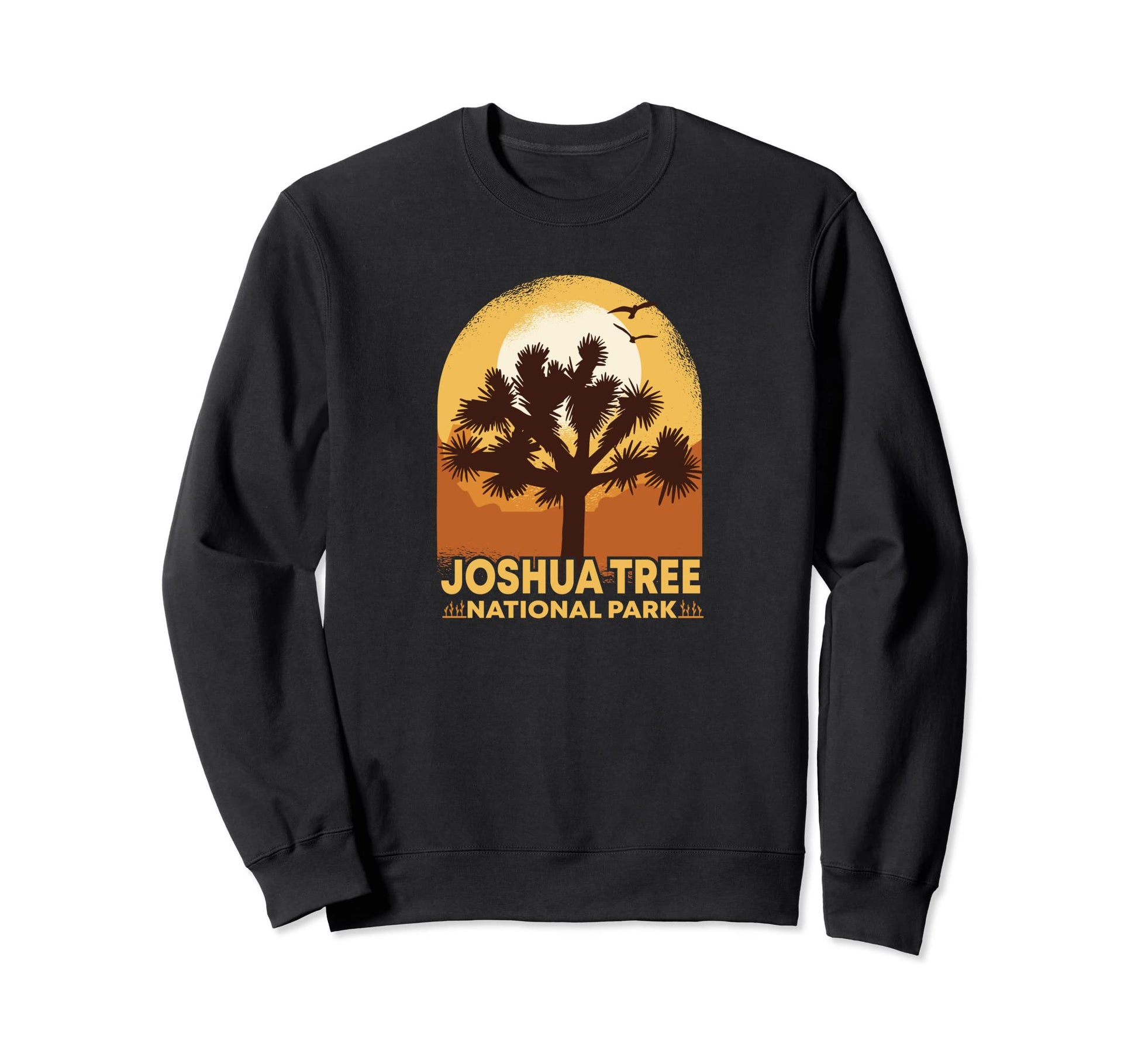 Joshua Tree National Park Sunset Sweatshirt - Aesthetic Graphic Unisex - T-Shirt, Sweatshirt, Hoodie