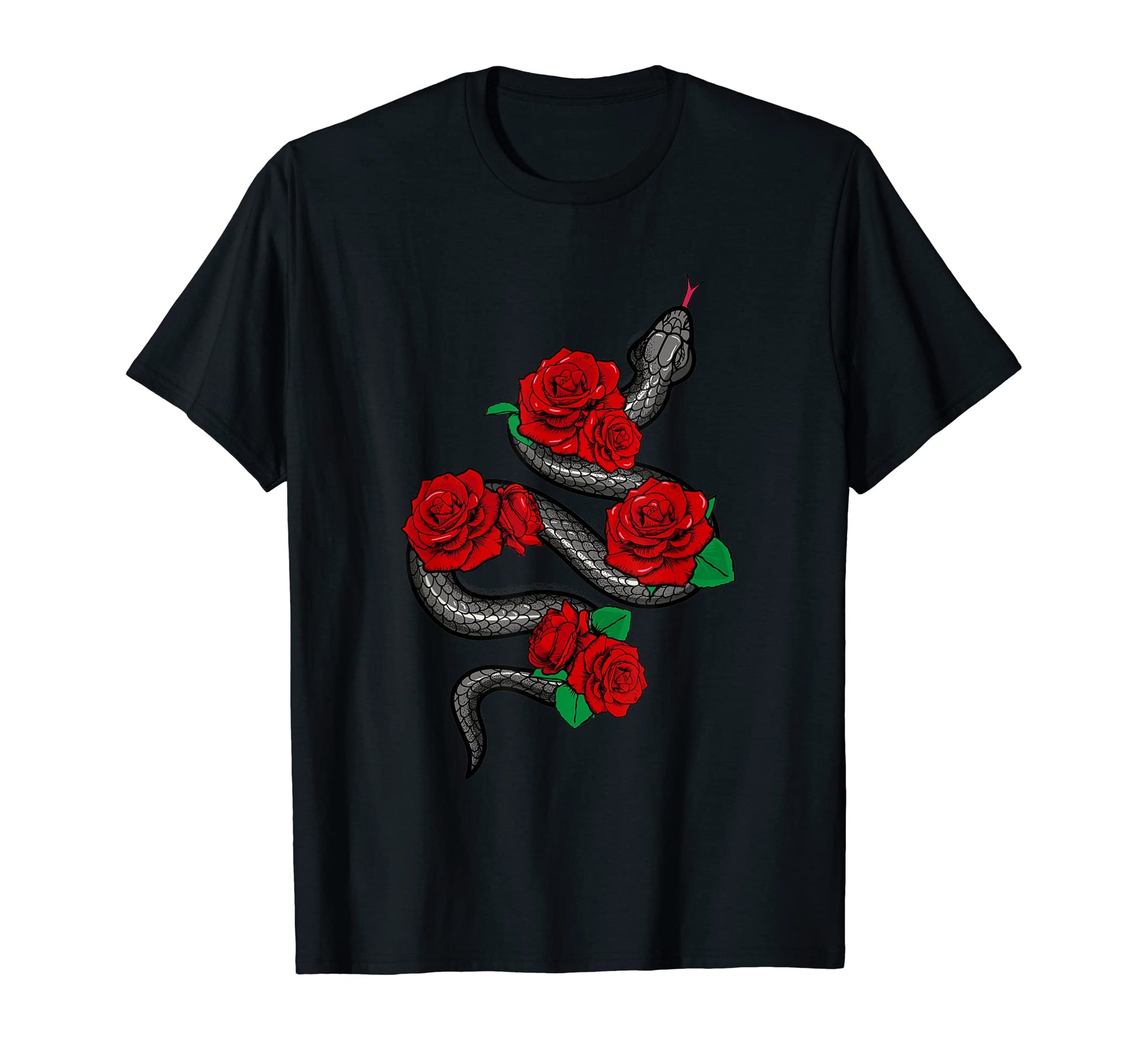 Aesthetic Soft Grunge Snake Red T-Shirt - Casual Everyday Wear Men Women - T-Shirt, Sweatshirt, Hoodie
