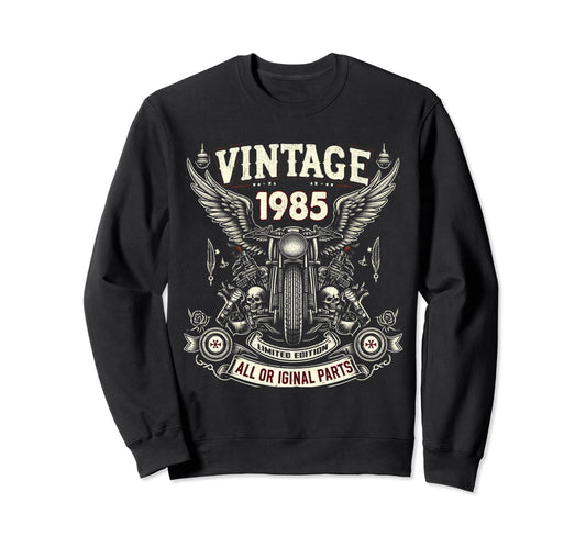 1985 Born 1985 39Th Birthday Sweatshirt - Novelty Apparel Men Women - T-Shirt, Sweatshirt, Hoodie
