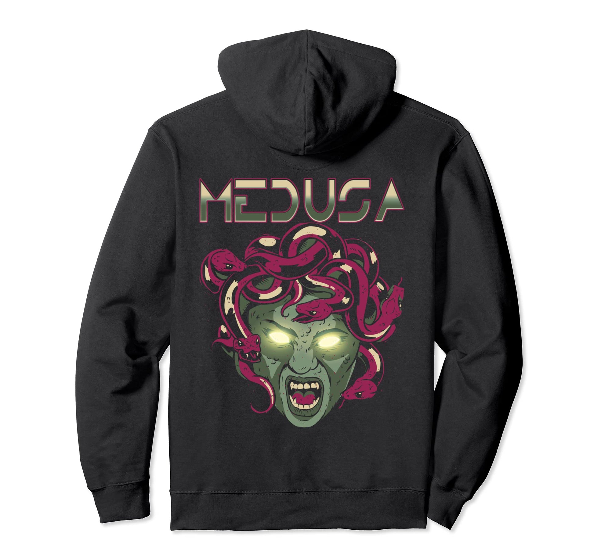 Medusa Gordon Greek Mythology Hoodie - Minimalist Print Men Women - T-Shirt, Sweatshirt, Hoodie