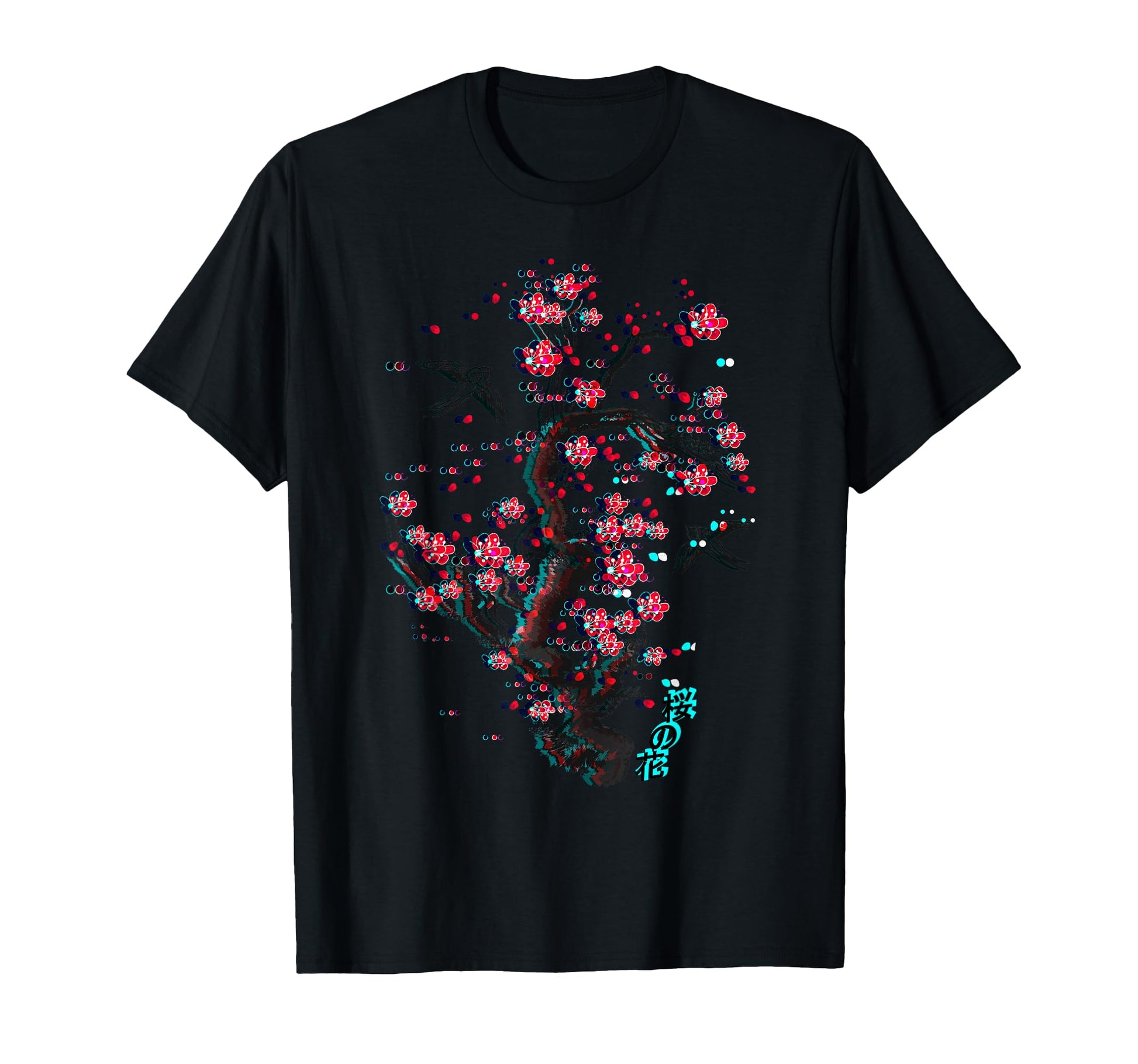 Cherry Blossom Japan 80S 90S T-Shirt - Casual Everyday Wear Men Women - T-Shirt, Sweatshirt, Hoodie