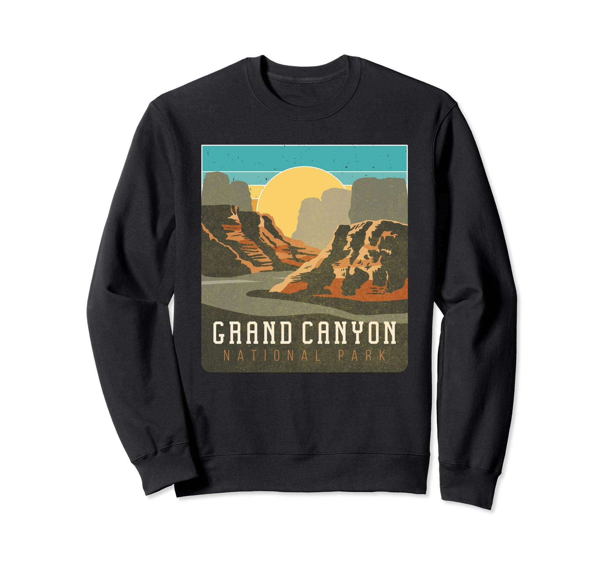 Grand Canyon National Park Sunset Sweatshirt - Trendy Graphic Unisex - T-Shirt, Sweatshirt, Hoodie