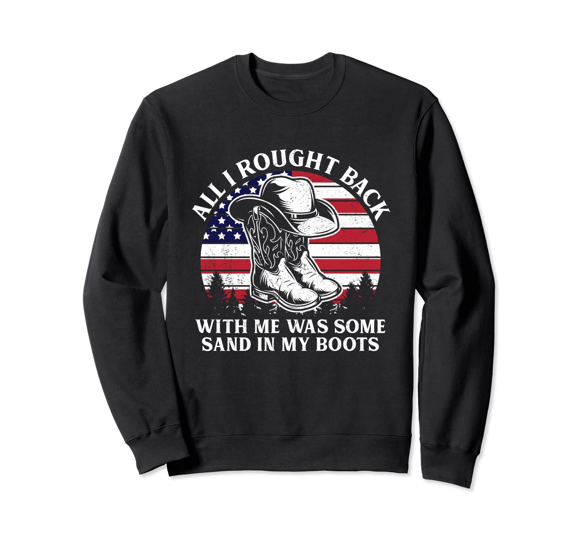 Sand My Boots Country Music Cowboy Sweatshirt - Custom Art Print Unisex - T-Shirt, Sweatshirt, Hoodie