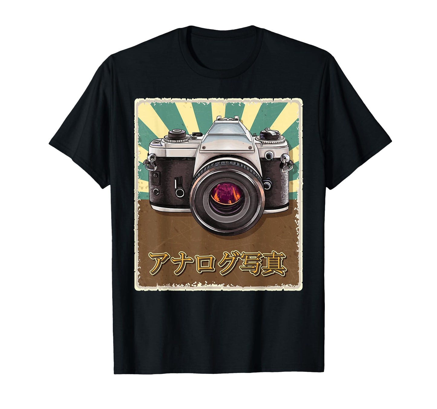 Japanese Nostalgia Analog Photography T-Shirt - Trendy Graphic for Adults - T-Shirt, Sweatshirt, Hoodie