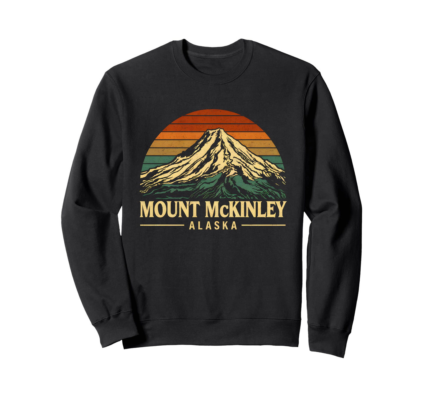 Mount Mckinley National Park Alaska Sweatshirt - Novelty Apparel Unisex - T-Shirt, Sweatshirt, Hoodie