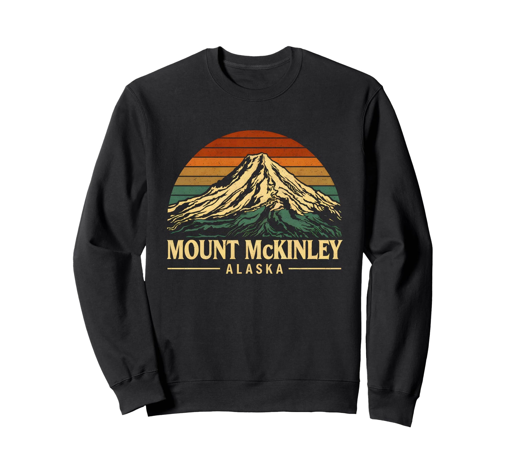 Mount Mckinley National Park Alaska Sweatshirt - Novelty Apparel Unisex - T-Shirt, Sweatshirt, Hoodie