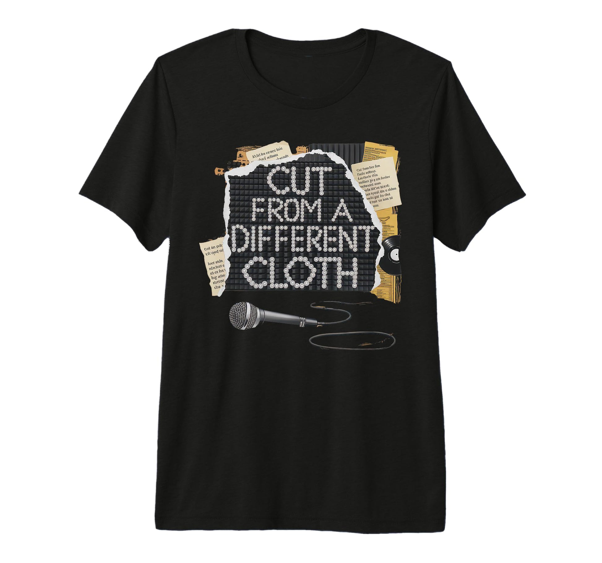 Cut From Different Cloth Urban Hip Hop Tri T-Shirt - Graphic Print Unisex - T-Shirt, Sweatshirt, Hoodie