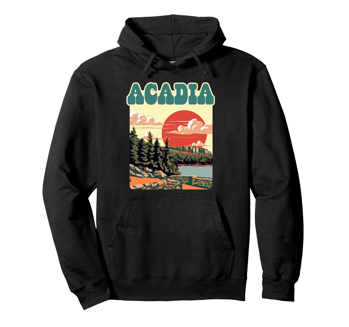 Acadia National Park Maine Parks Hoodie - Casual Everyday Wear for Adults - T-Shirt, Sweatshirt, Hoodie