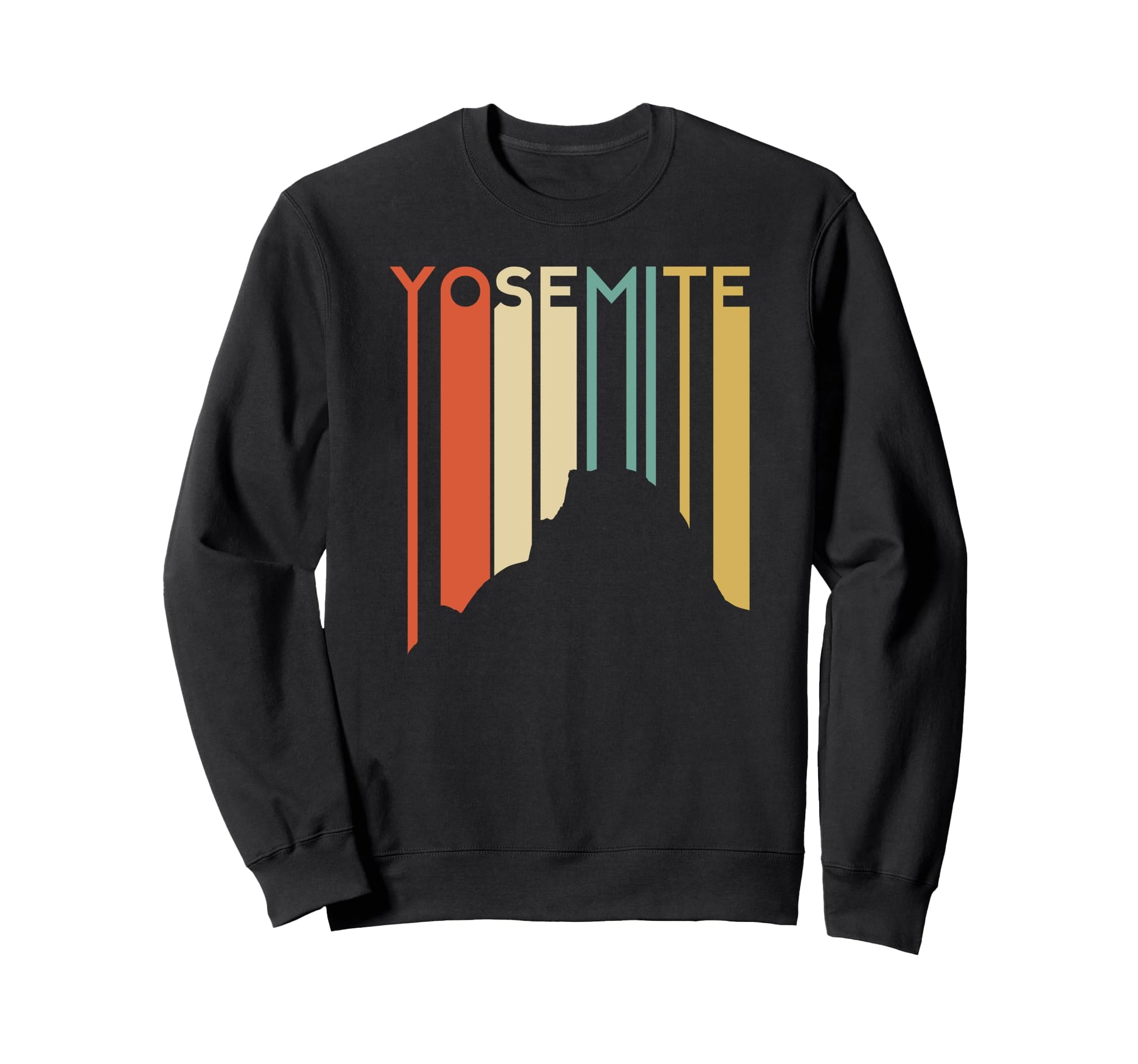 Yosemite National Park Half Dome Camp Sweatshirt - Unique Graphic Unisex - T-Shirt, Sweatshirt, Hoodie