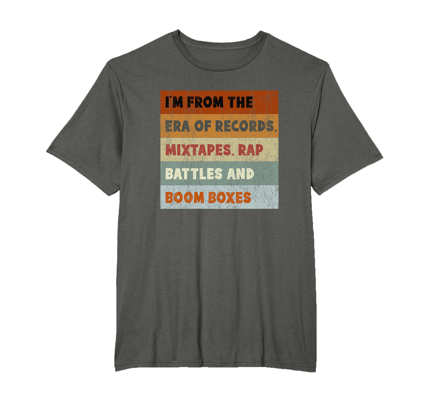 Old School 80S Hip Hop Mixtapes Rap T-Shirt - Custom Art Print Unisex - T-Shirt, Sweatshirt, Hoodie