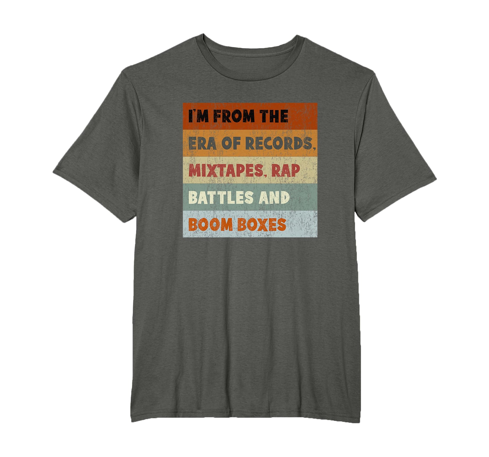 Old School 80S Hip Hop Mixtapes Rap T-Shirt - Custom Art Print Unisex - T-Shirt, Sweatshirt, Hoodie