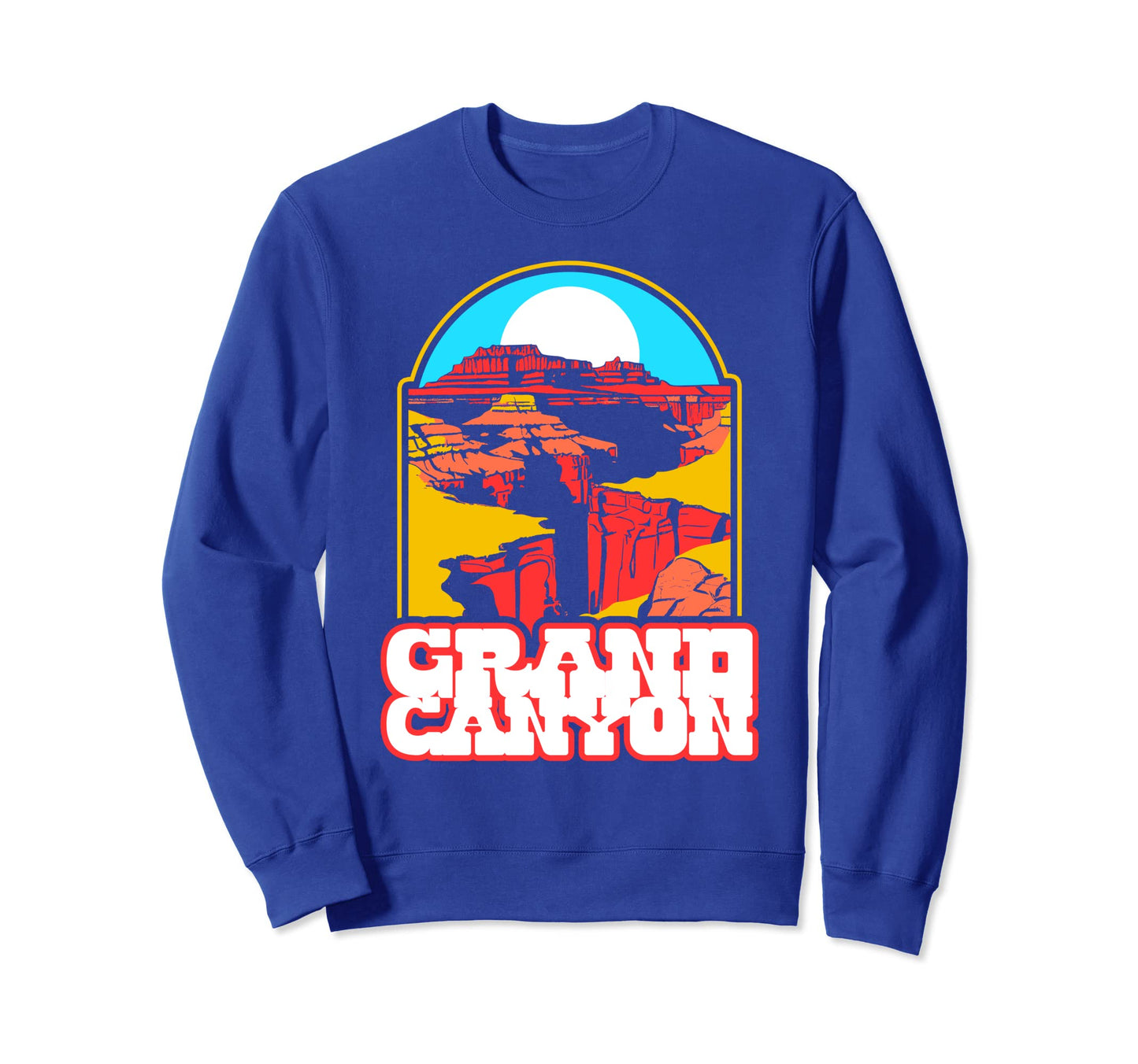 Grand Canyon National Park Eighties Sweatshirt - Unique Graphic Unisex - T-Shirt, Sweatshirt, Hoodie