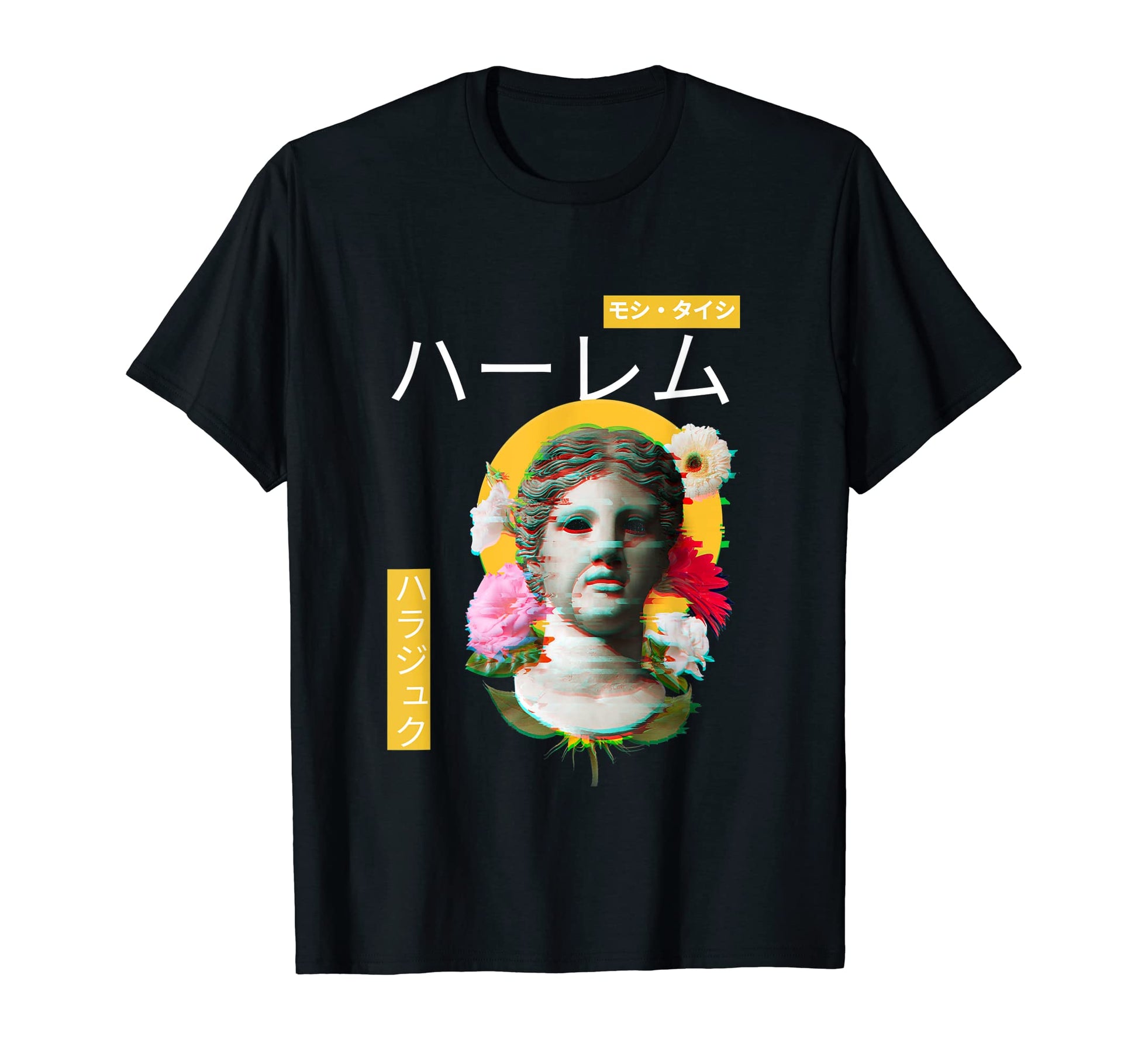 Vaporwave Statue Aesthetic Art T-Shirt - Casual Everyday Wear Unisex - T-Shirt, Sweatshirt, Hoodie
