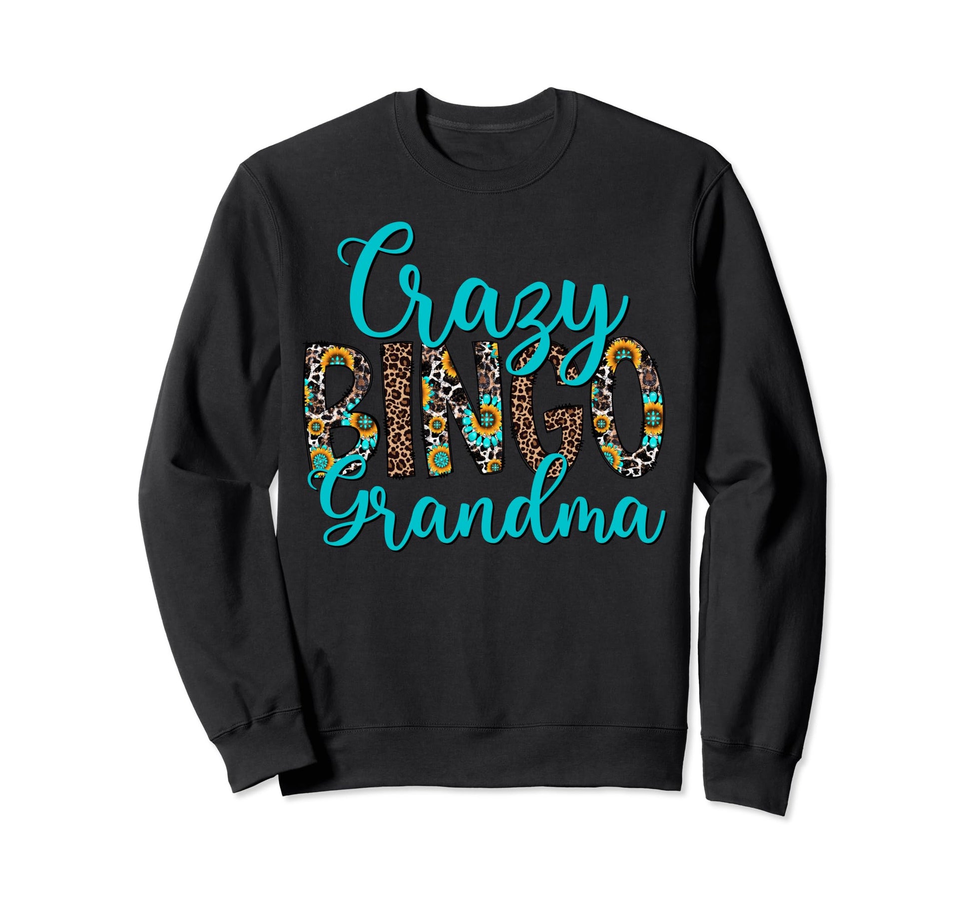 Crazy Bingo Lady Grandma Bingo Sweatshirt - Casual Everyday Wear Unisex - T-Shirt, Sweatshirt, Hoodie