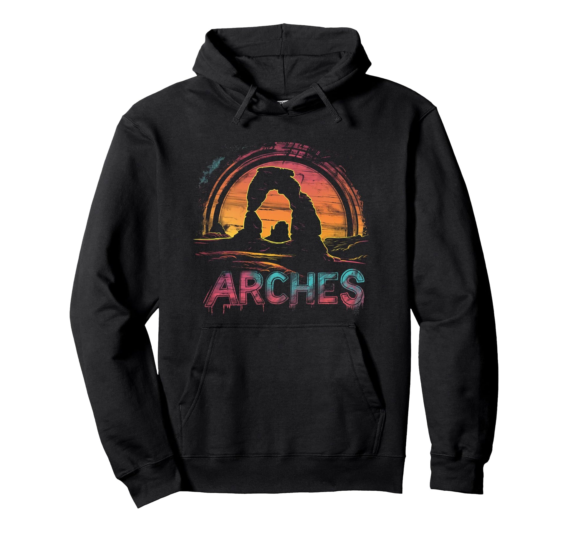 Arches Us National Park Hoodie - Graphic Print Men Women - T-Shirt, Sweatshirt, Hoodie