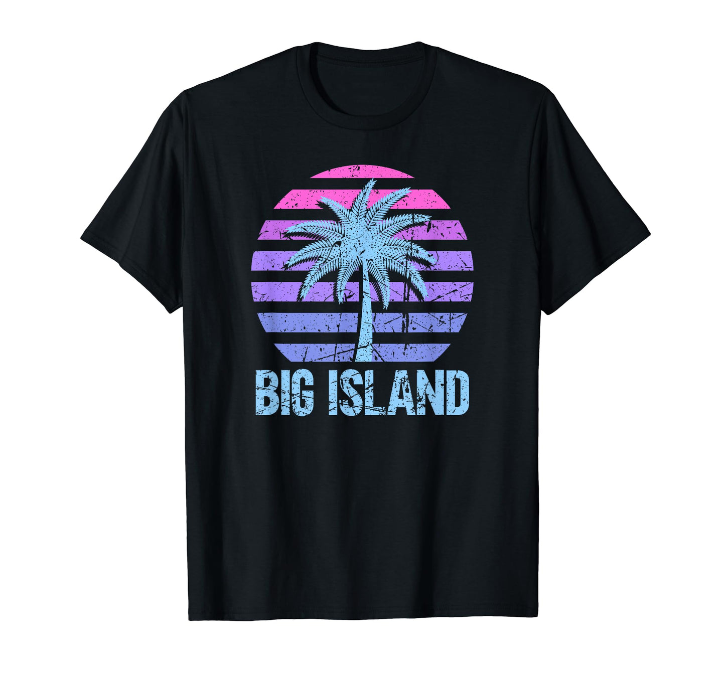 Big Island Vacation Vaporwave T-Shirt - Streetwear Style Men Women - T-Shirt, Sweatshirt, Hoodie