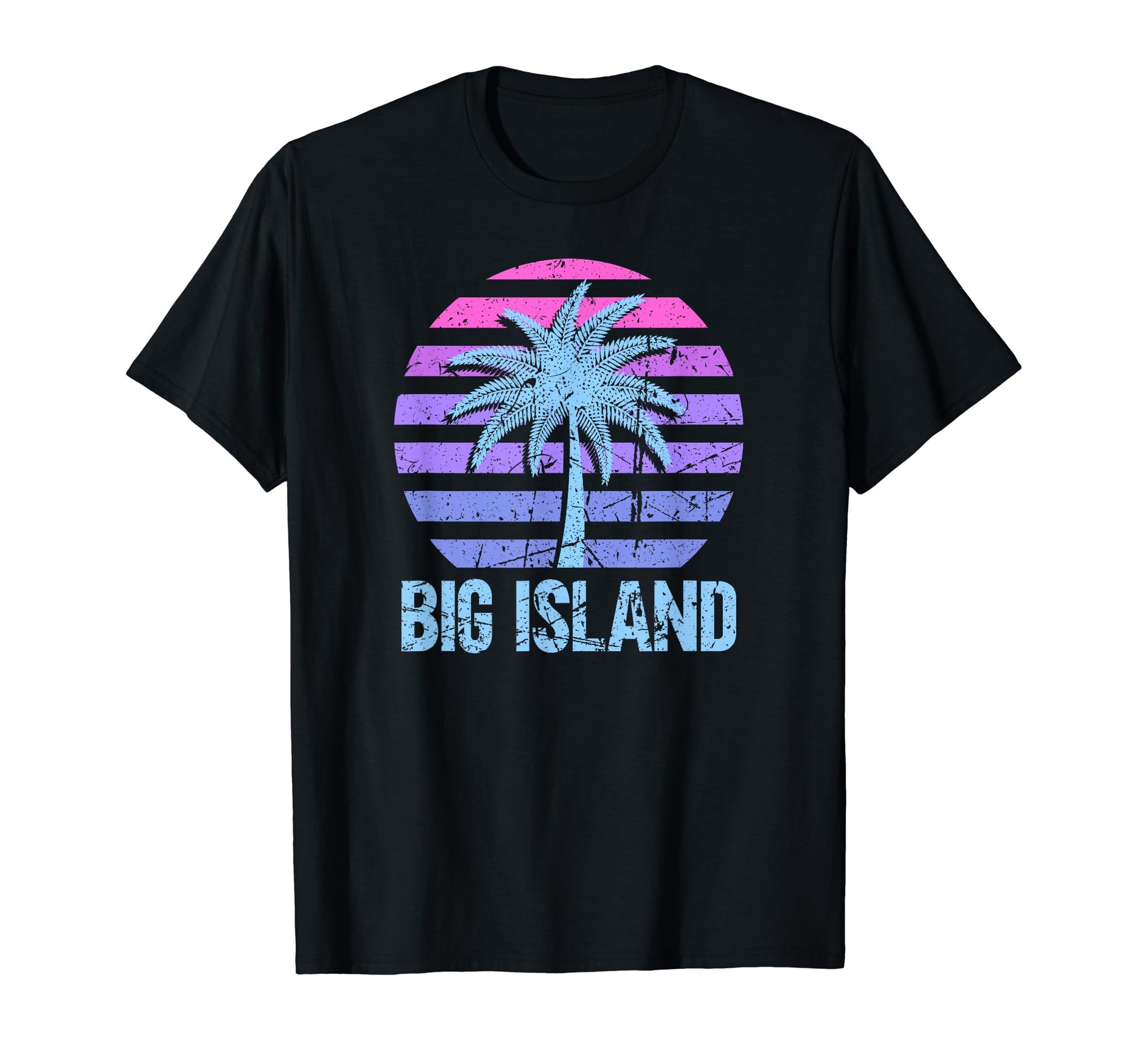 Big Island Vacation Vaporwave T-Shirt - Streetwear Style Men Women - T-Shirt, Sweatshirt, Hoodie