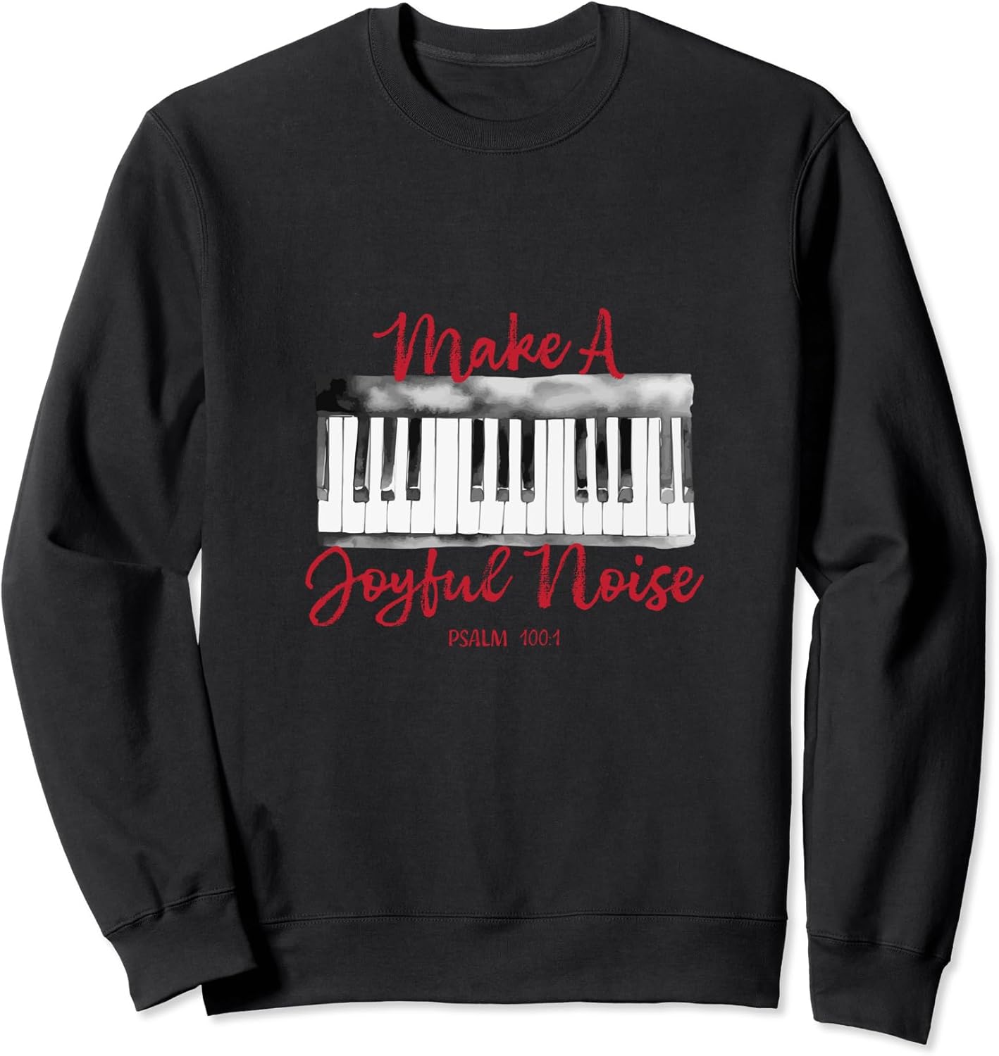 Make A Joyful Noise Piano Merch - Adult & Kids T-Shirts, Sweatshirts & Hoodies apparel design preview 1