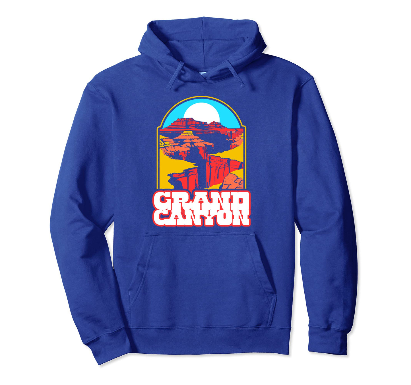Grand Canyon National Park Eighties Hoodie - Unique Graphic Men Women - T-Shirt, Sweatshirt, Hoodie